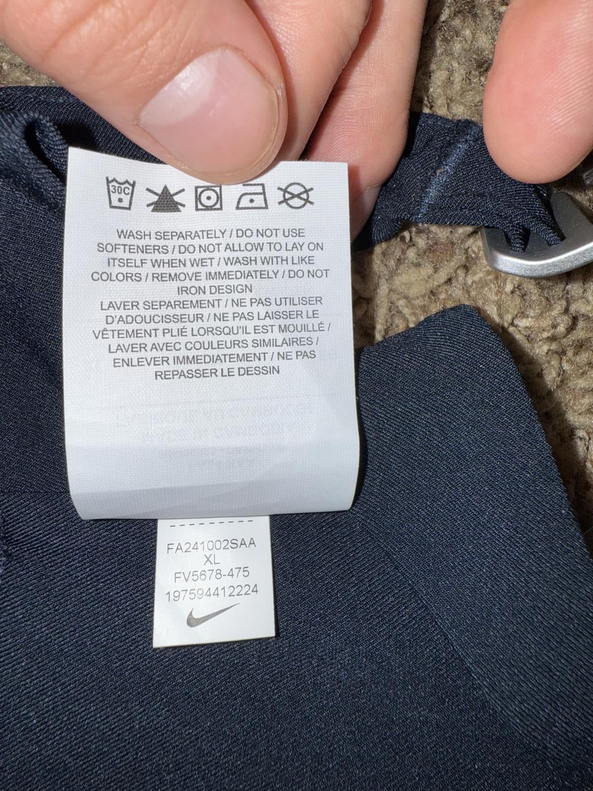 Nike Nike Women’s Jacquemus Dark Blue Sports Bra Sample Size ONE SIZE - 10 Thumbnail