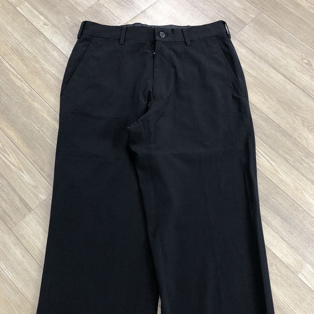 Tornado Mart 2000s Tornado Mart Japan Designer Black Trousers Pants Size US 32 / EU 48 - 2 Thumbnail