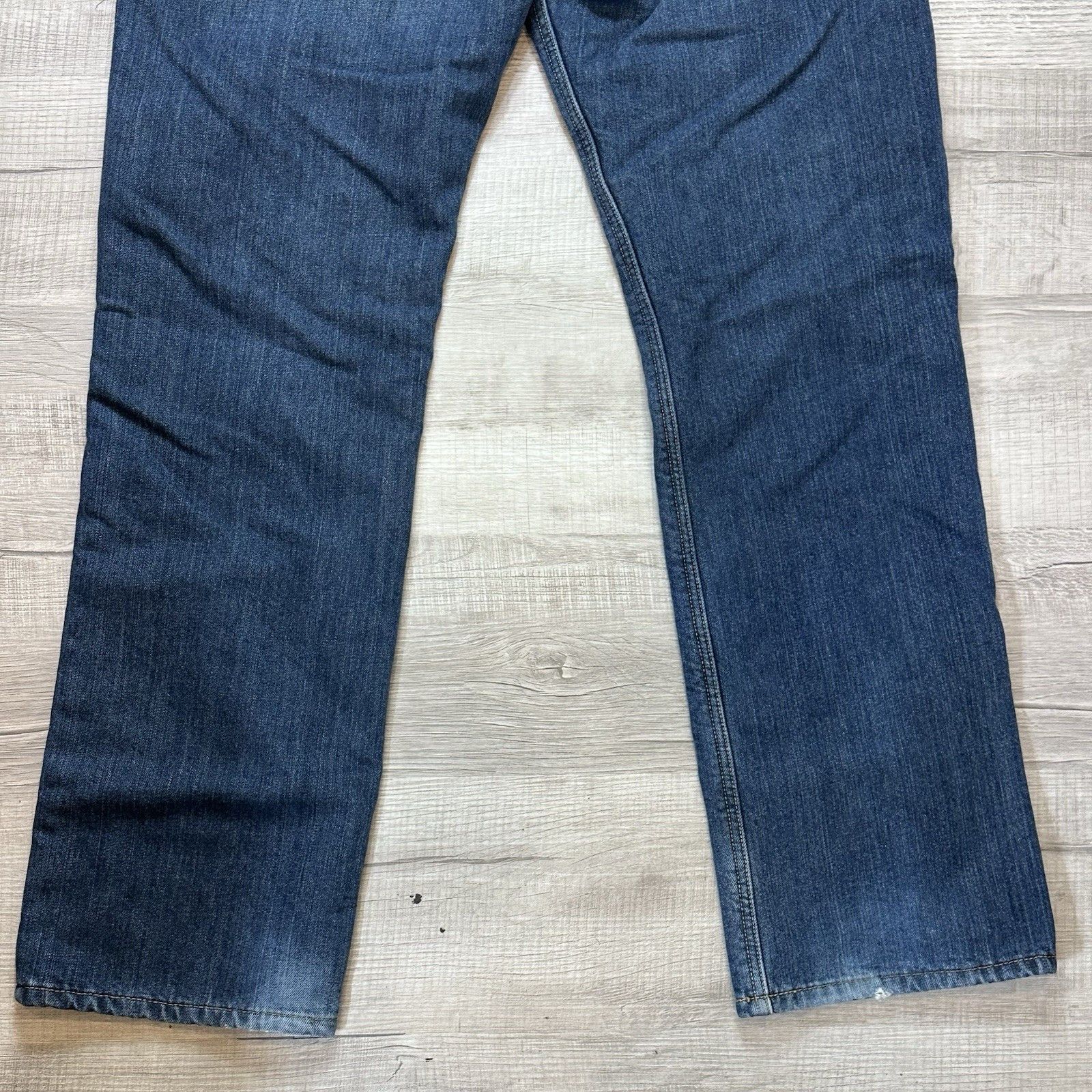 Carhartt Carhartt Relaxed Fit Holter Fleece Lined Jeans 38x34 Dark Size US 38 / EU 54 - 7 Thumbnail