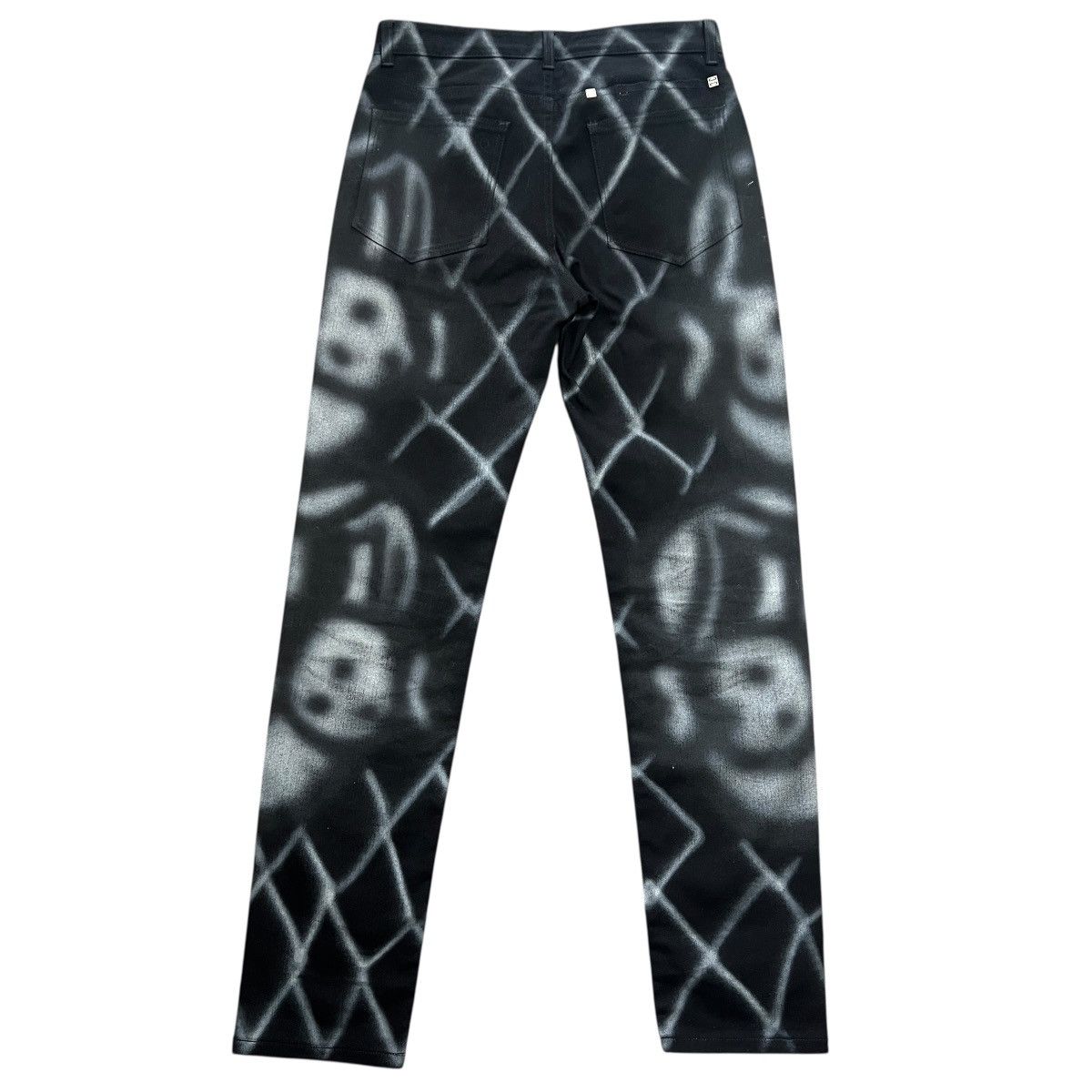 Chito × Givenchy GIVENCHY 2022ss CHITO Spray Graffiti Dog Print Pants Size US 31 - 11 Thumbnail