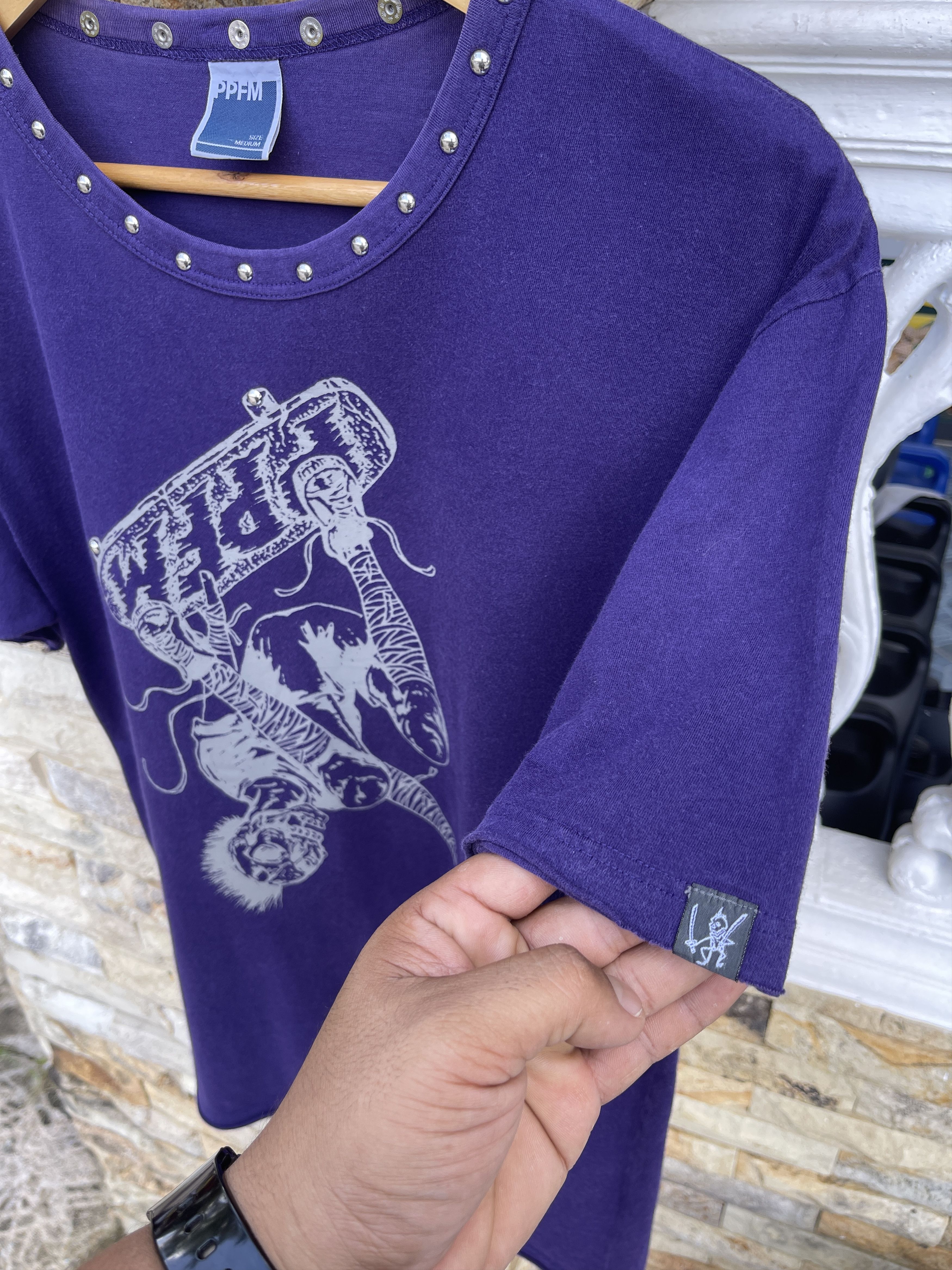 Hysteric Glamour × PPFM × Seditionaries Last Drop🔥Rare🔥Vtg PPFM Rock’em All Tour Skateboards T-Shirt Size US S / EU 44-46 / 1 - 4 Thumbnail