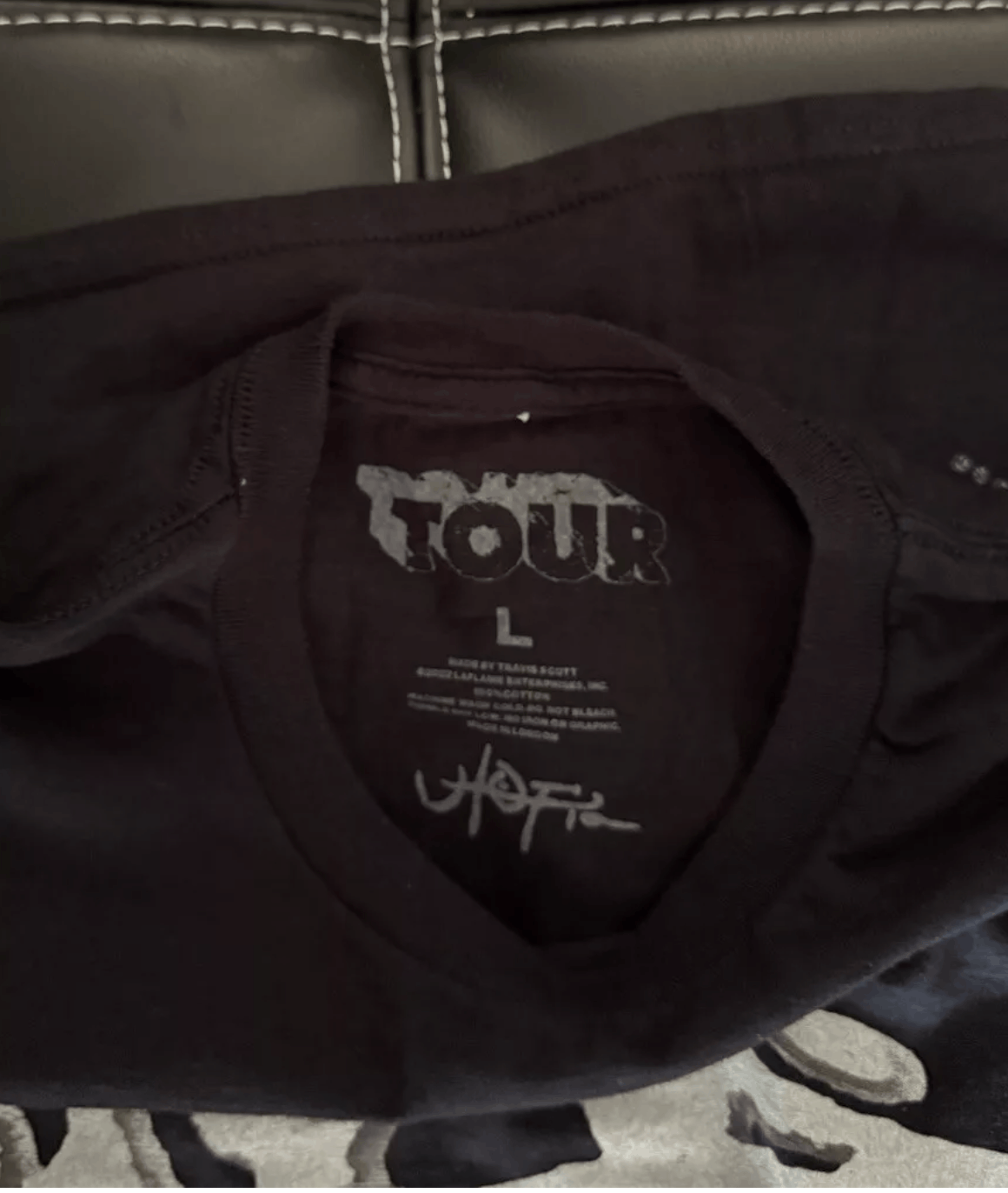 Travis Scott TRAVIS SCOTT METLIFE EXCLUSIVE TOUR TEE Size US L / EU 52-54 / 3 - 3 Thumbnail