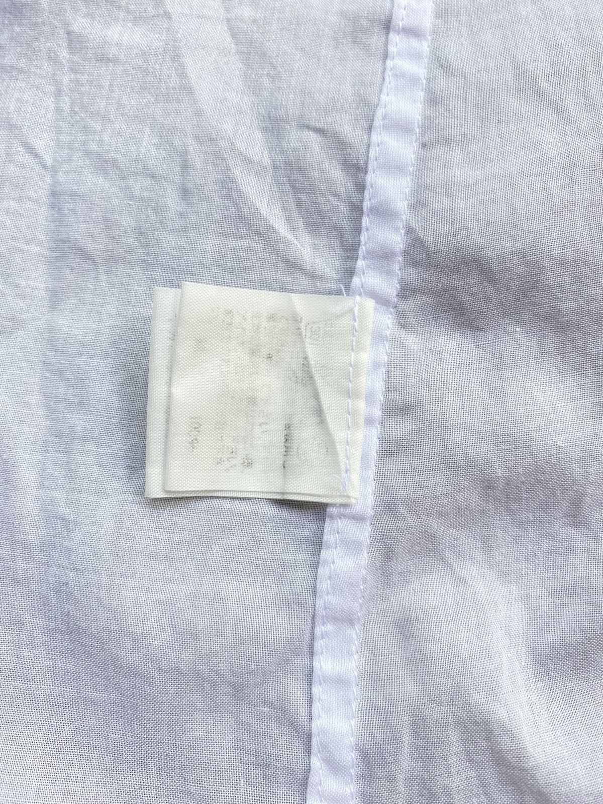 Zucca ZUCCA White pleated V-neck shirt Size M / US 6-8 / IT 42-44 - 10 Thumbnail