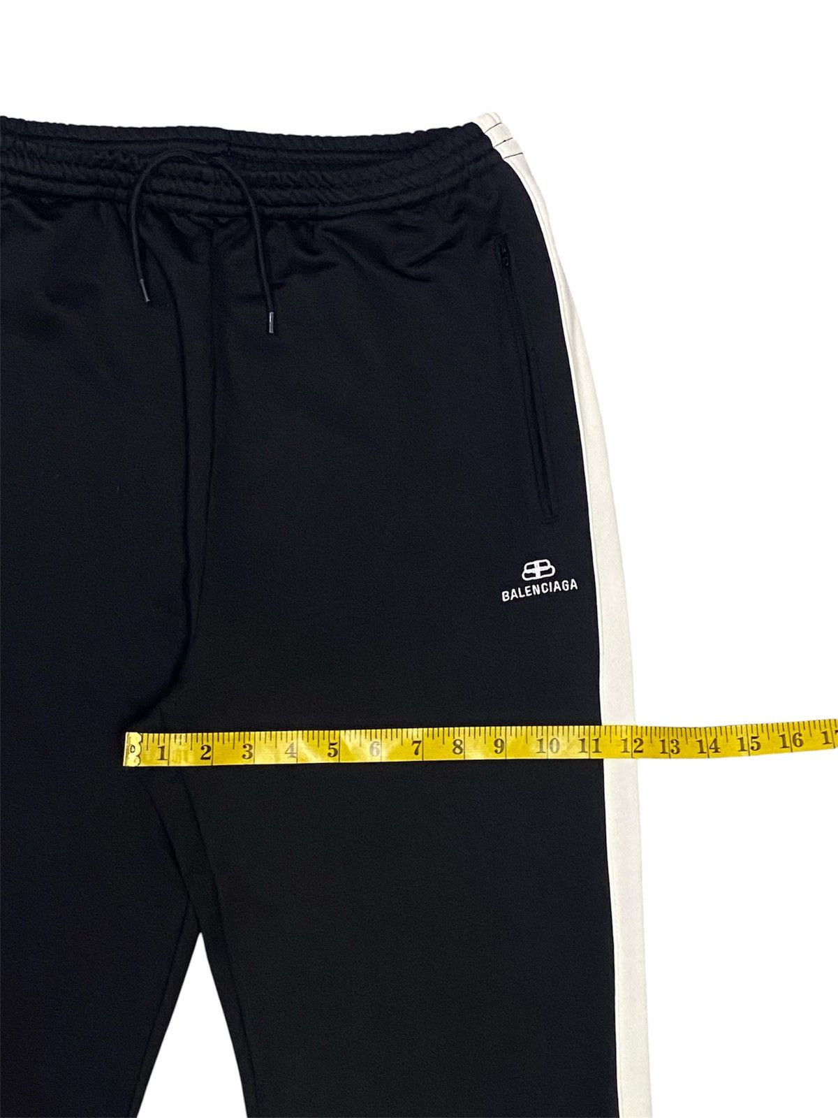 Balenciaga Balenciaga BB Embroidered Black Tracksuit Stretchable Pants Size US 33 - 20 Thumbnail