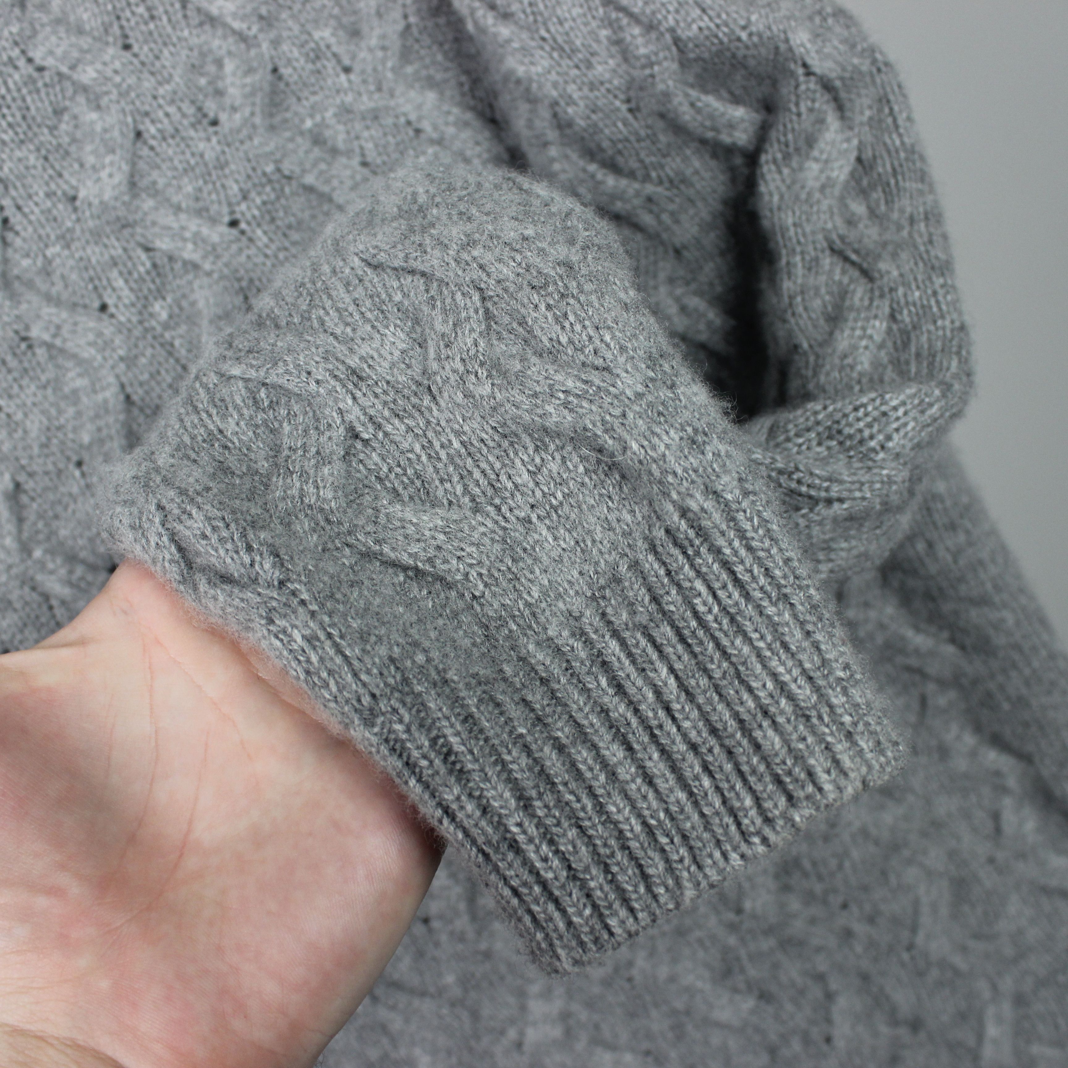 Gran Sasso Gran Sasso sweater jumper men wool pure M L gray Size US L / EU 52-54 / 3 - 7 Thumbnail