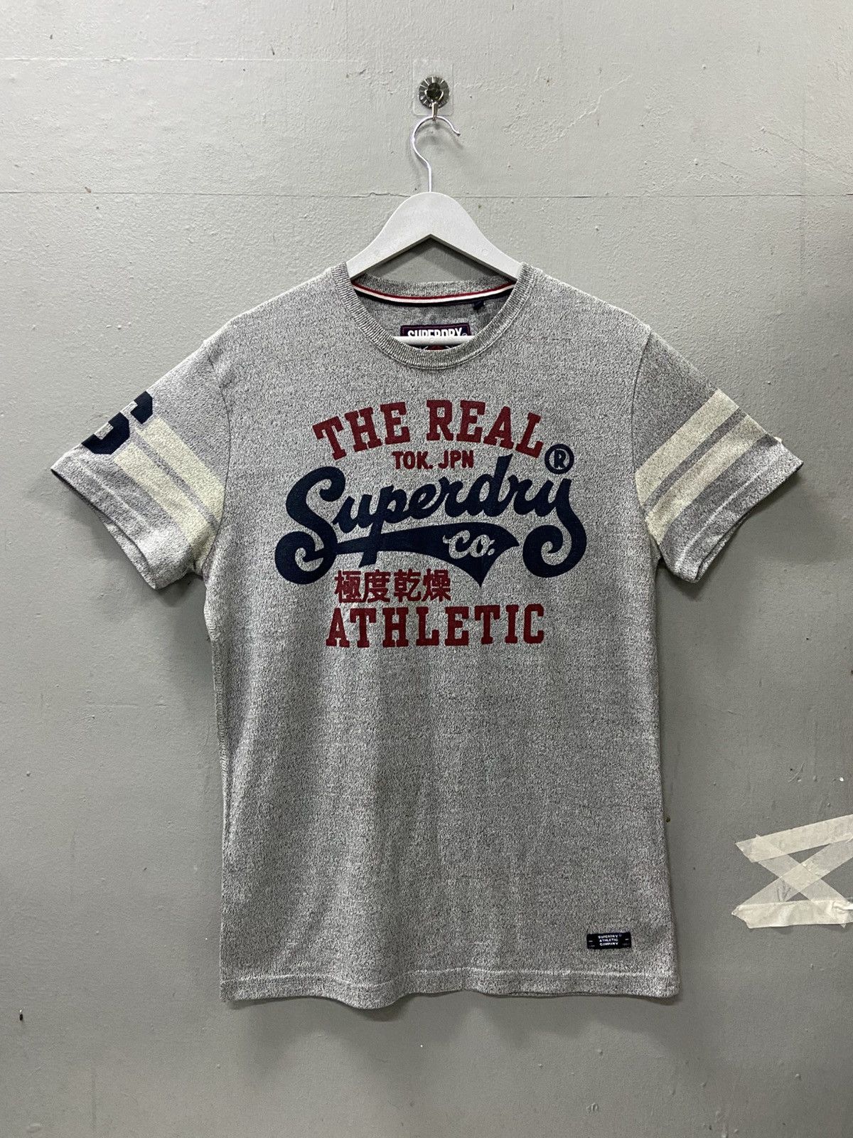 Superdry SUPERDRY CO. LONDON ATHLETIC TEE SHIRT Size US M / EU 48-50 / 2 - 1 Thumbnail