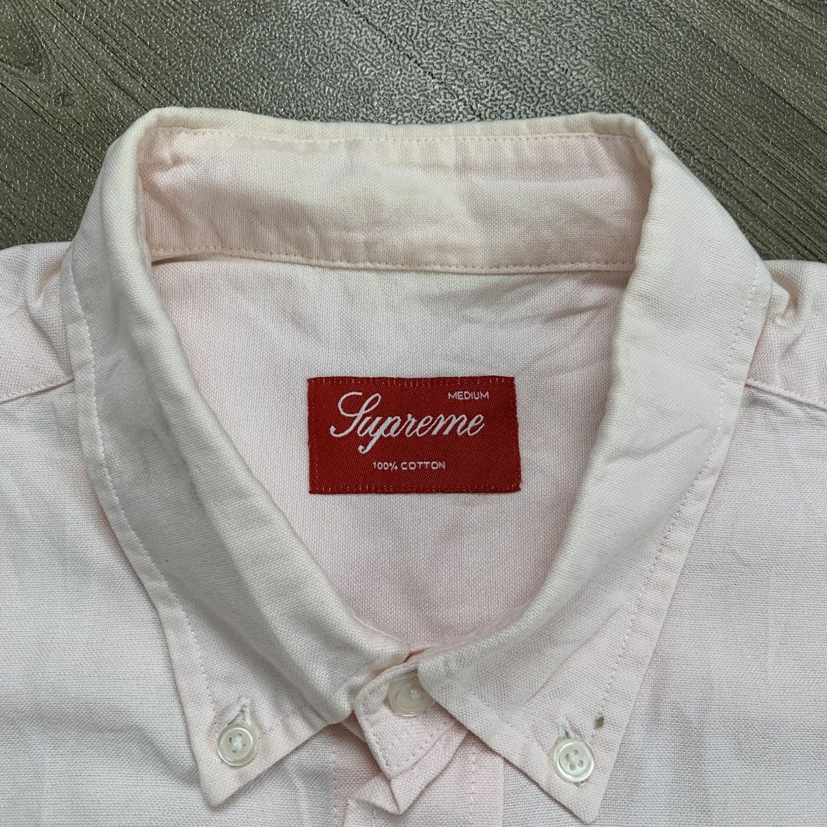 Supreme Supreme Button Down Pink Shirt Size US M / EU 48-50 / 2 - 5 Thumbnail