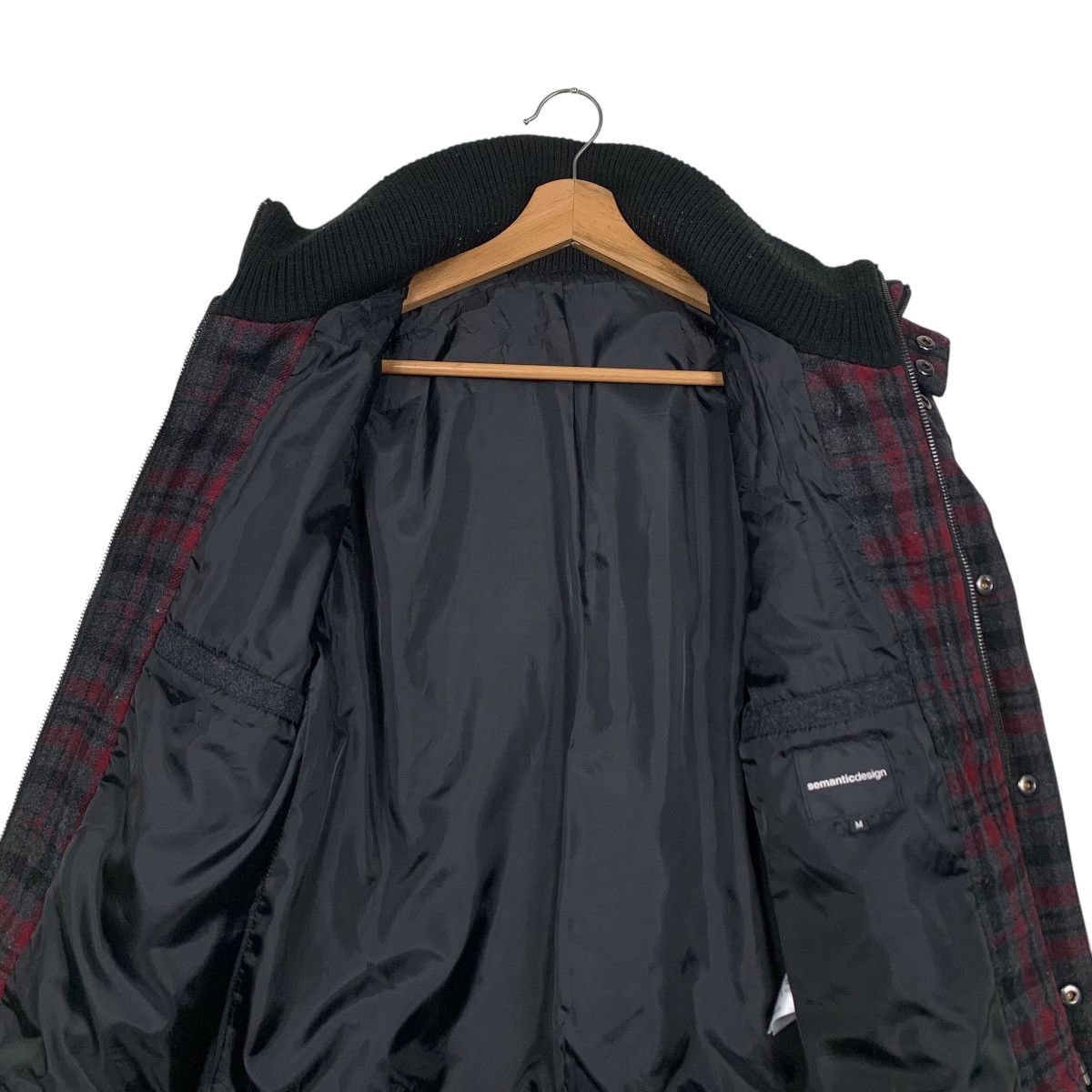semanticdesign ☀️Semantic design wool red tartan punk jacket Size US S / EU 44-46 / 1 - 20 Thumbnail