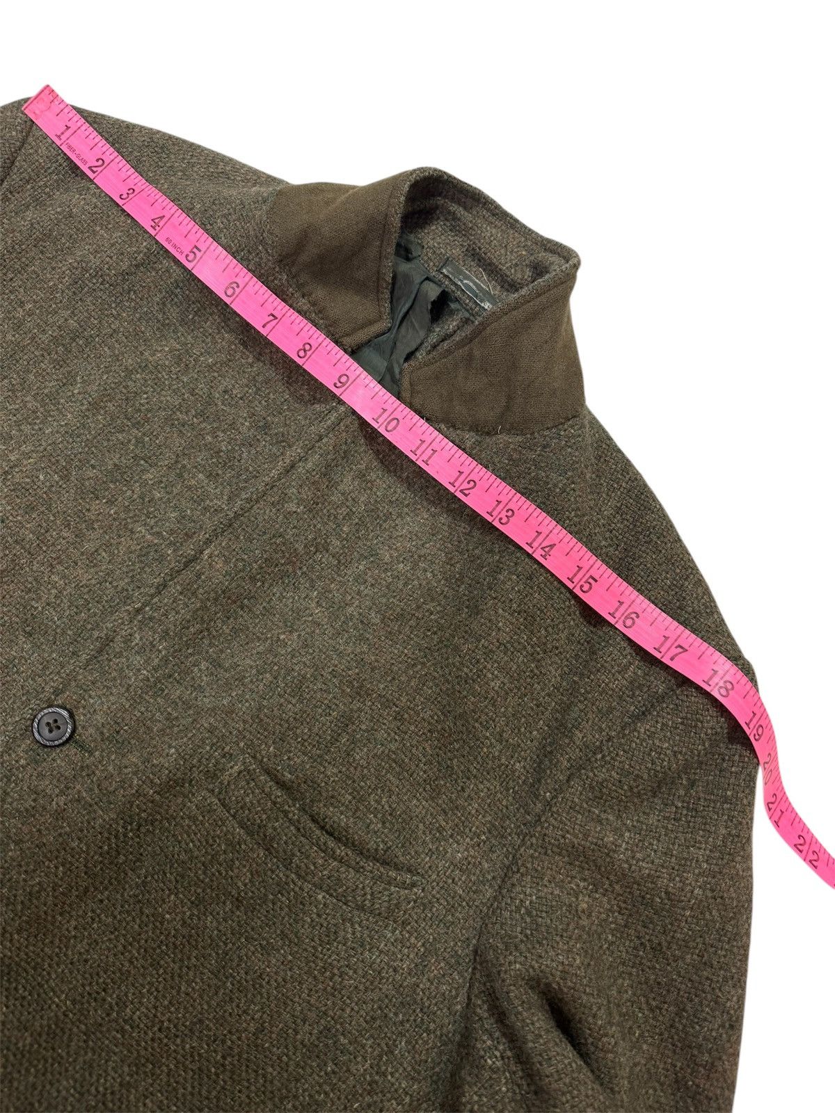 Designer × Harris Tweed DISTRESSED HARRIS TWEED HAND WOVENWOOL BLAZER JACKET Size US S / EU 44-46 / 1 - 20 Thumbnail