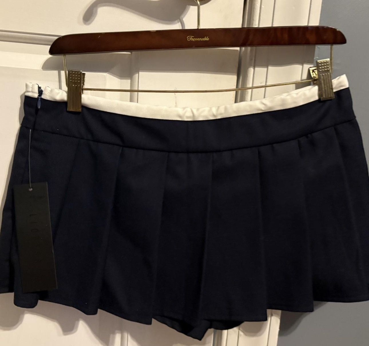 Lioness Lioness Pleated Mini Skirt Size 23" - 4 Thumbnail