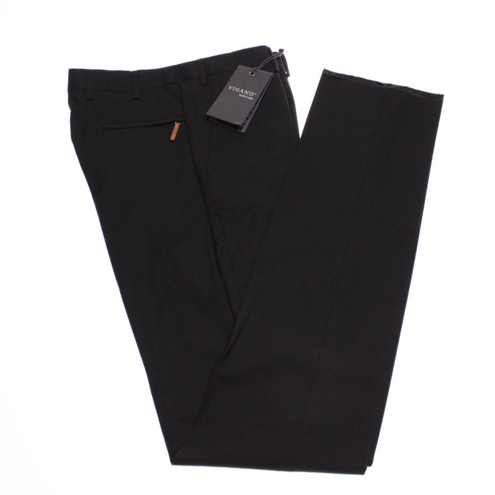 Other Vigano New with tags Dress Pants Size 32 US In Black Size US 32 / EU 48 - 2 Thumbnail