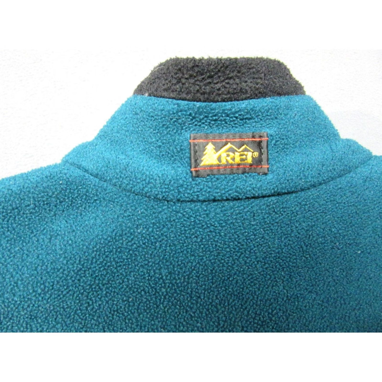 Vintage VINTAGE REI Vest Mens Large Green Fleece Polartec Windbloc Full Zip Outdoor Size US L / EU 52-54 / 3 - 6 Thumbnail