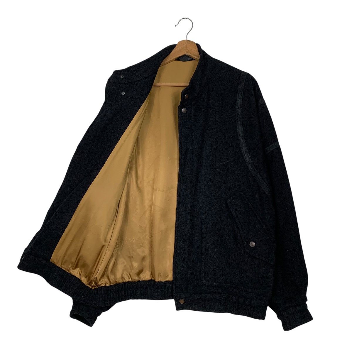 Japanese Brand Pierre Bonie Bomber Wool Jacket Size US L / EU 52-54 / 3 - 9 Thumbnail