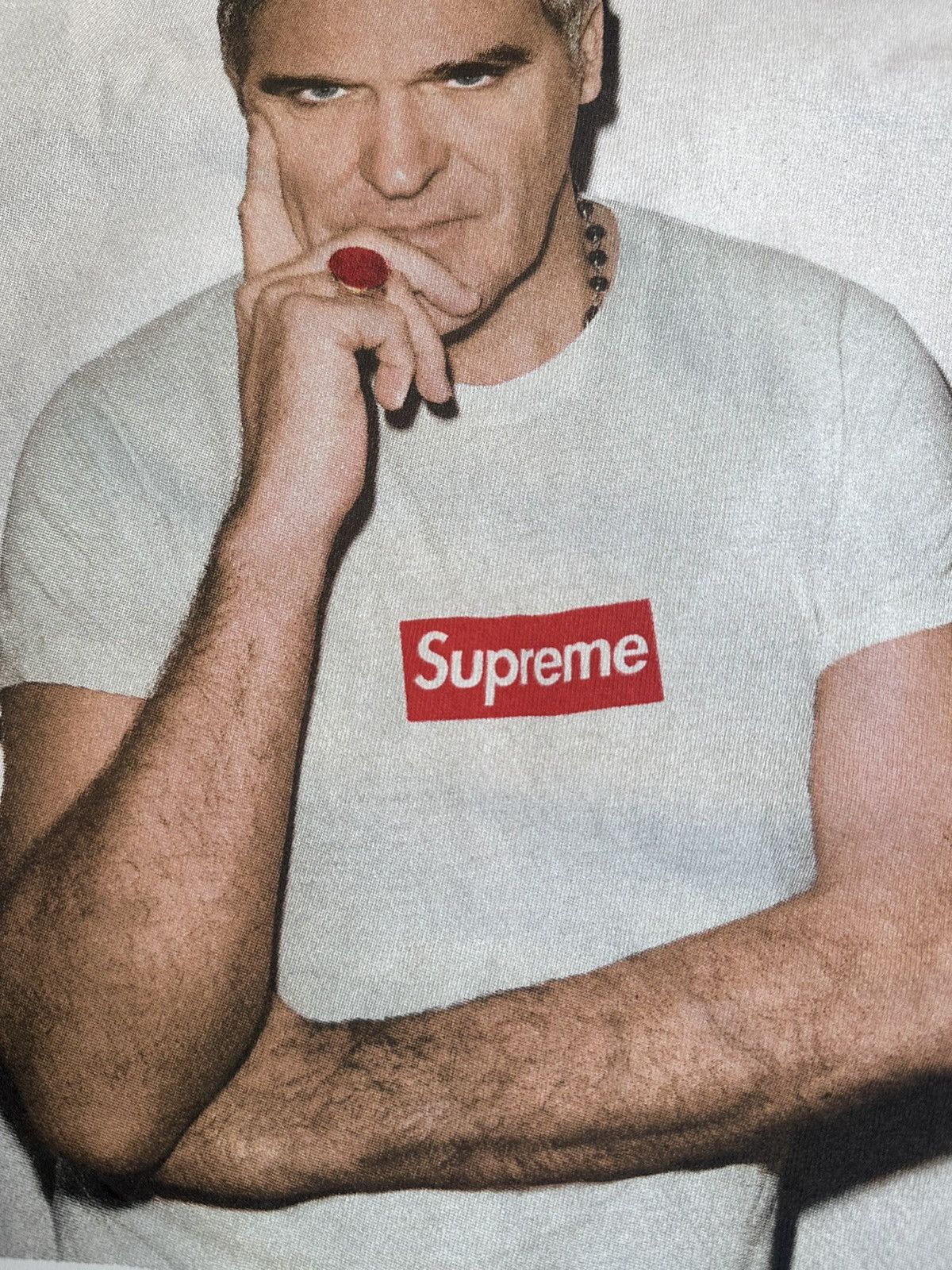 Supreme Morrissey Photo tee Black Medium [NEW]