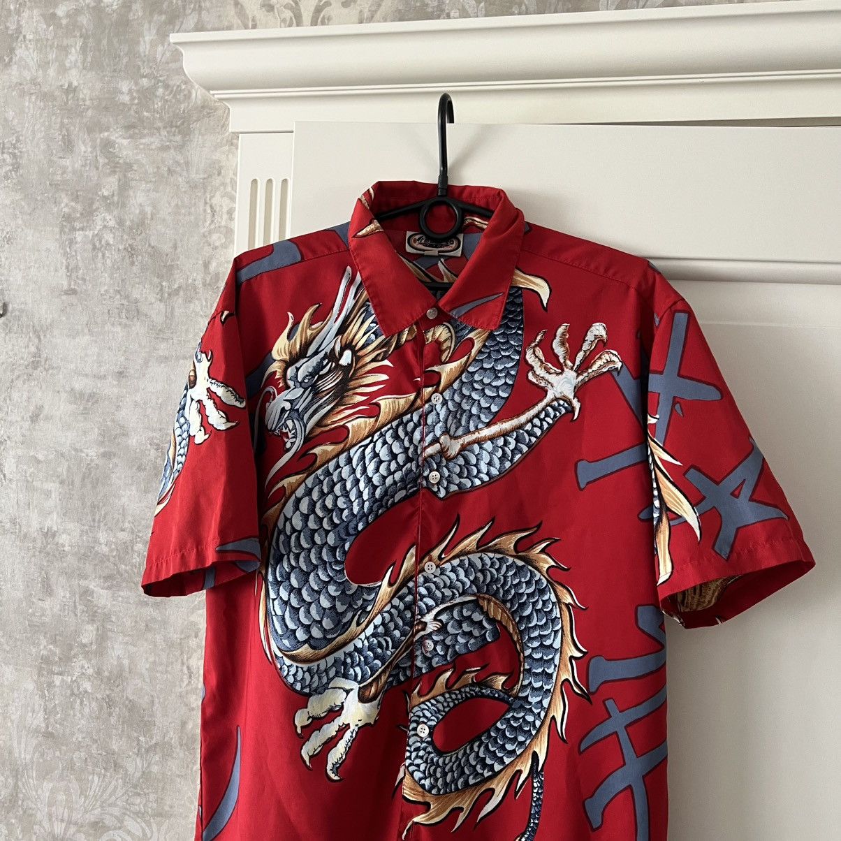 Japanese Brand Vintage Dragon Shirt Japanese Y2K Size US M / EU 48-50 / 2 - 5 Thumbnail