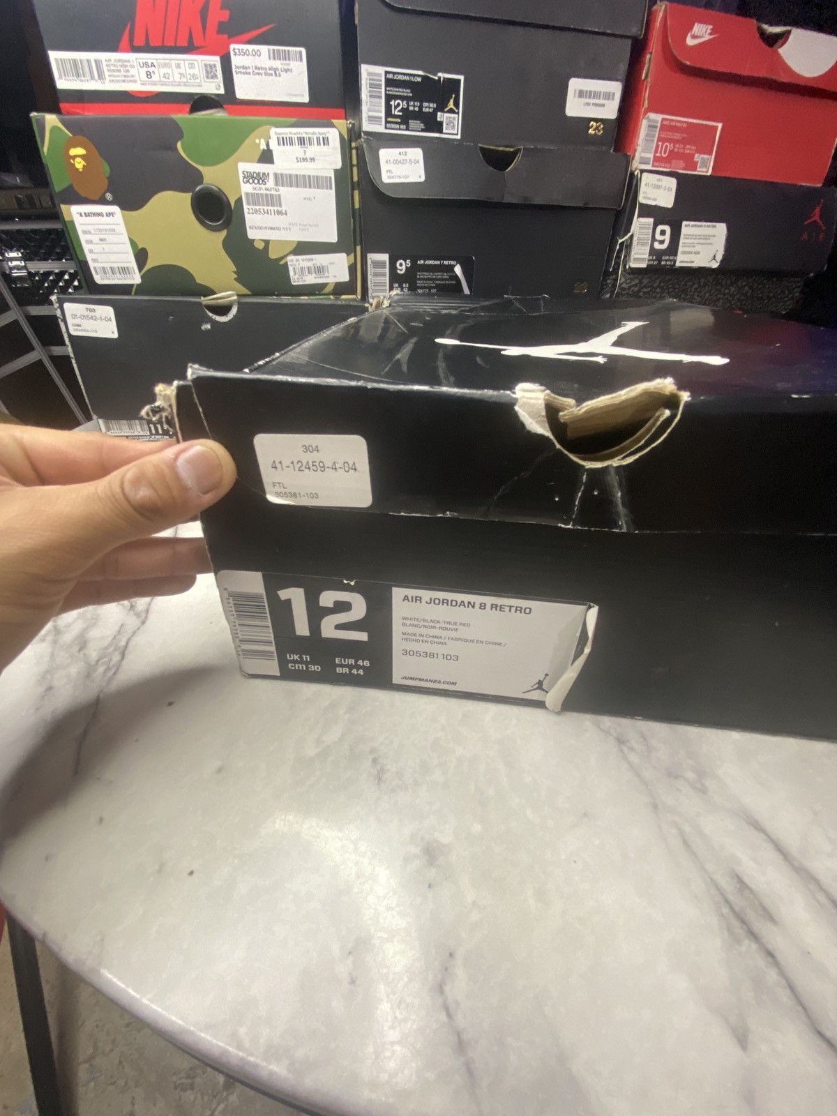 Jordan Brand Jordan 8 Bugs bunny Size US 12 / EU 45 - 8 Thumbnail