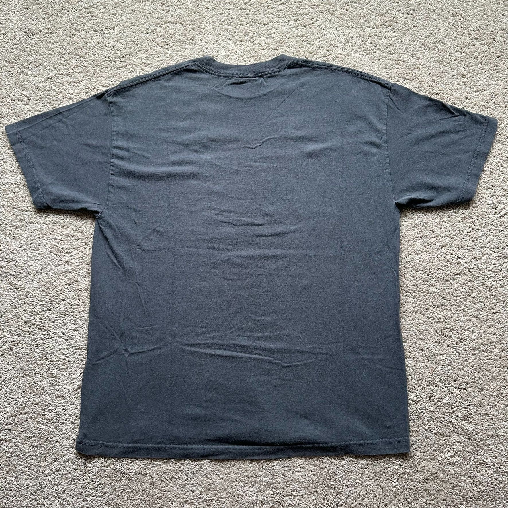 AC/DC Vintage Y2K AC/DC Back in Black T-Shirt Distressed Punk Grun Size US L / EU 52-54 / 3 - 5 Thumbnail