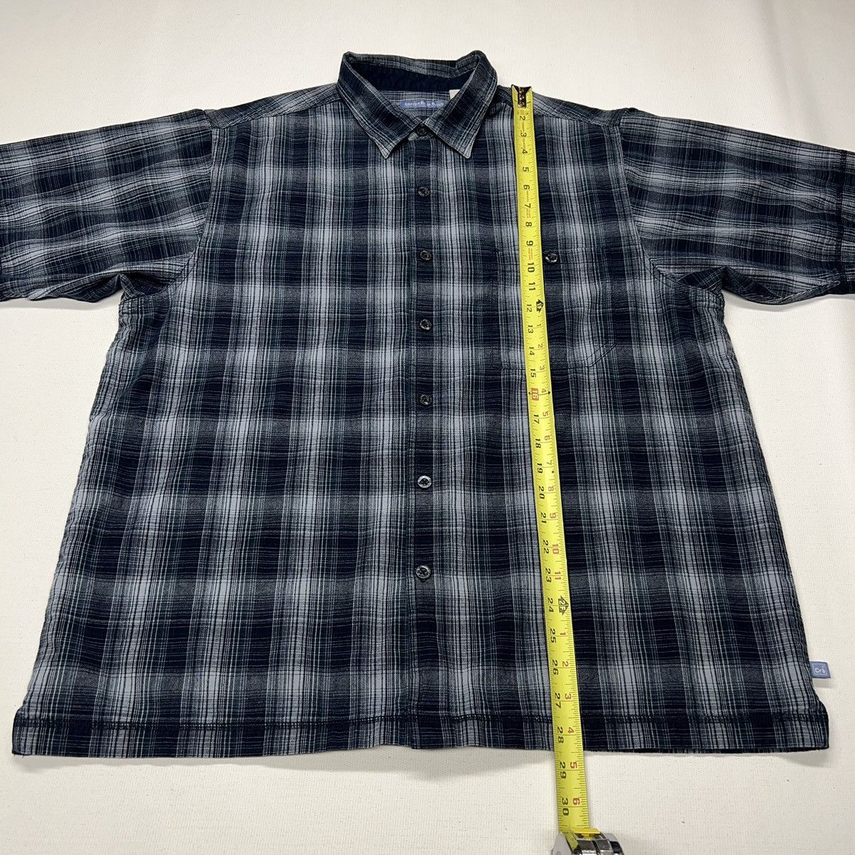 Other Canyon River Blues Shirt Blue Plaid Button Up Short Sleeve Size US XL / EU 56 / 4 - 16 Thumbnail