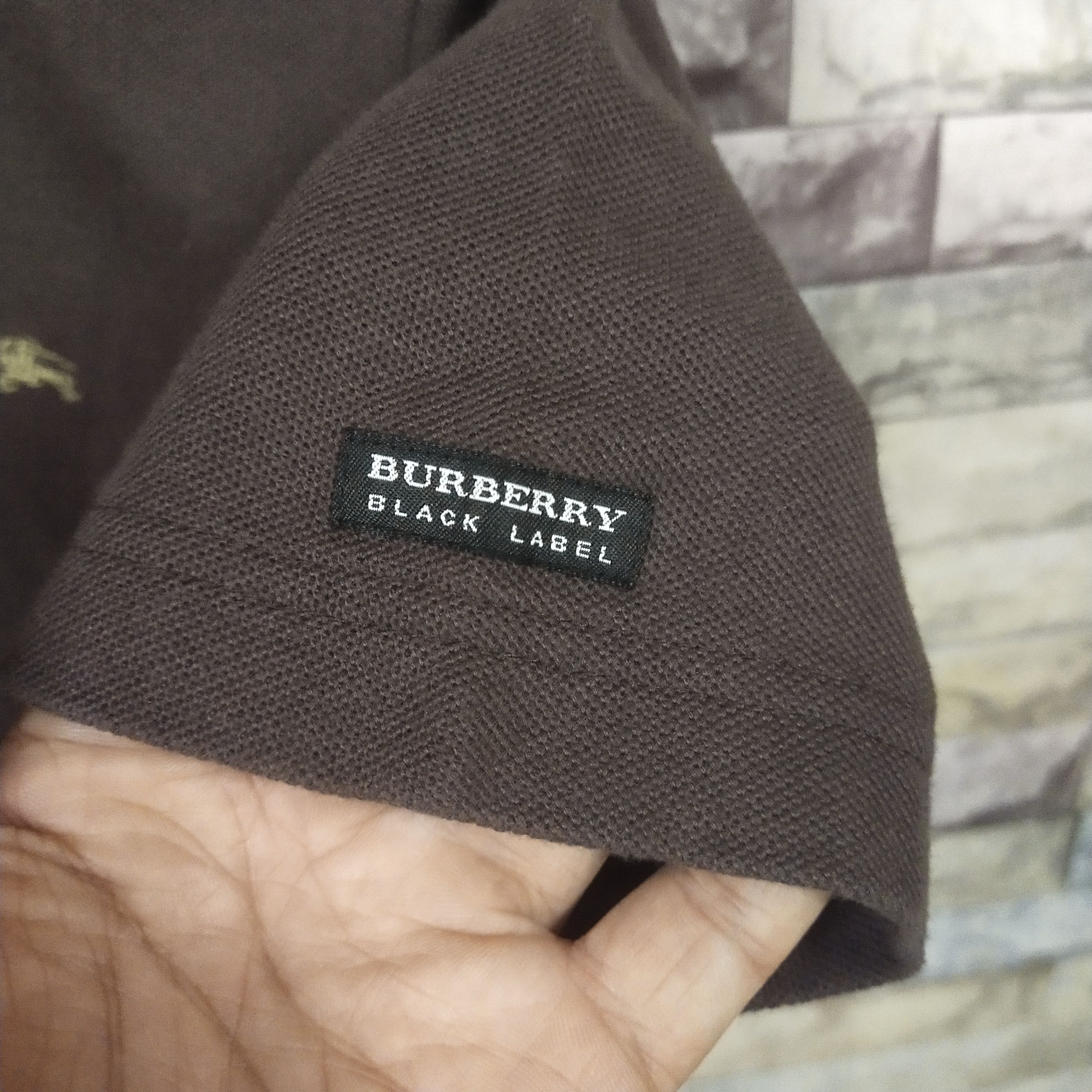 Burberry Burberry Black Label Brown Plain Polo Shirt Size US S / EU 44-46 / 1 - 4 Thumbnail