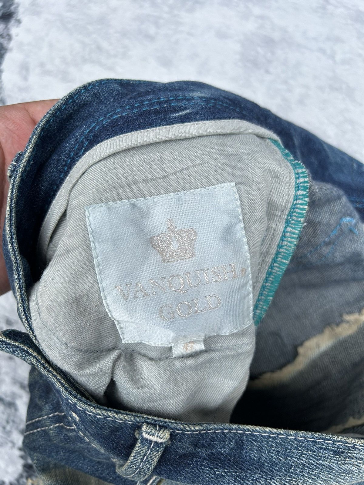 Vanquish Vanquish Distressed Jeans Size 30" / US 8 / IT 44 - 16 Thumbnail
