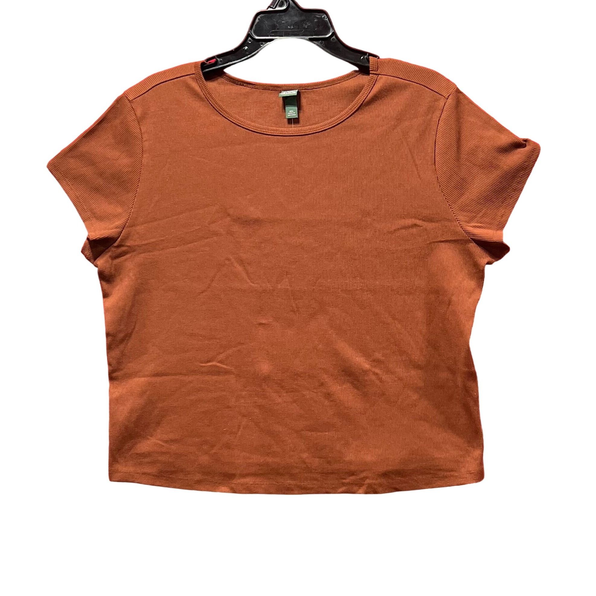 Other Wild Fable - Women's Round Neck Short Sleeve T-Shirt - Brown Size XXL / US 16-18 / IT 52-54 - 1 Thumbnail