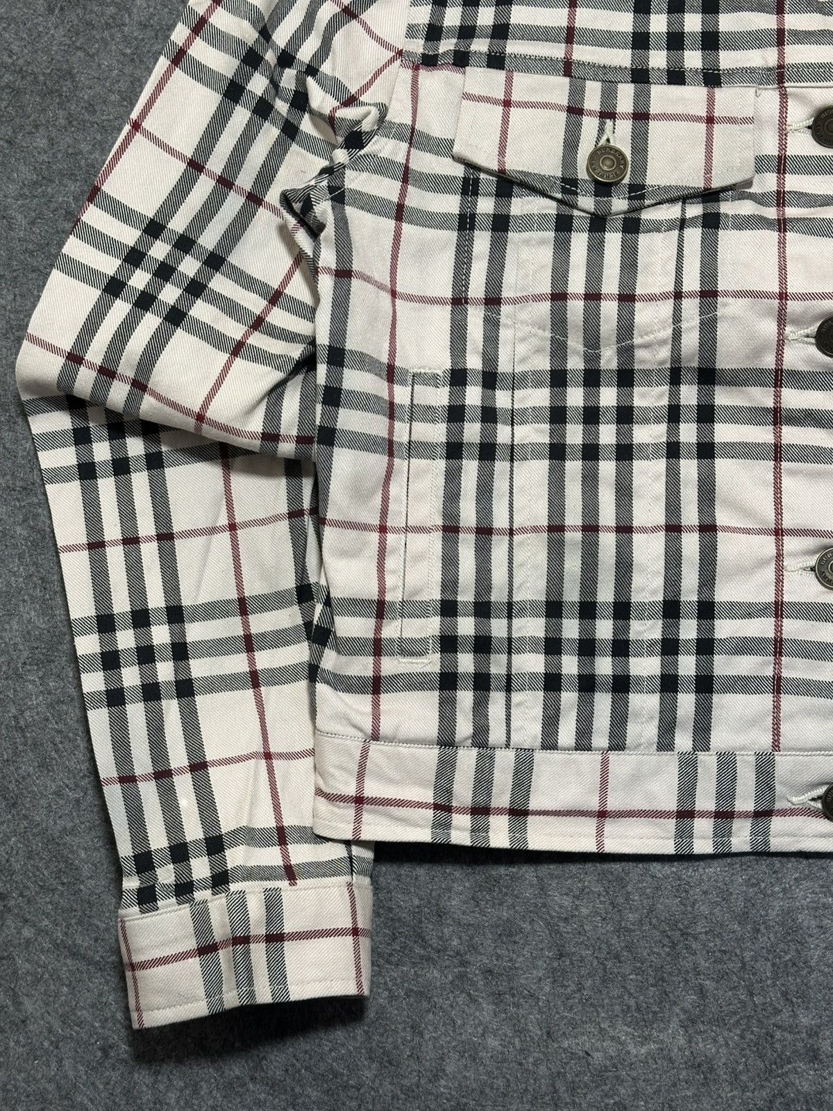Burberry vintage Burberry London beige nova check cotton denim-style. Size M / US 6-8 / IT 42-44 - 3 Thumbnail