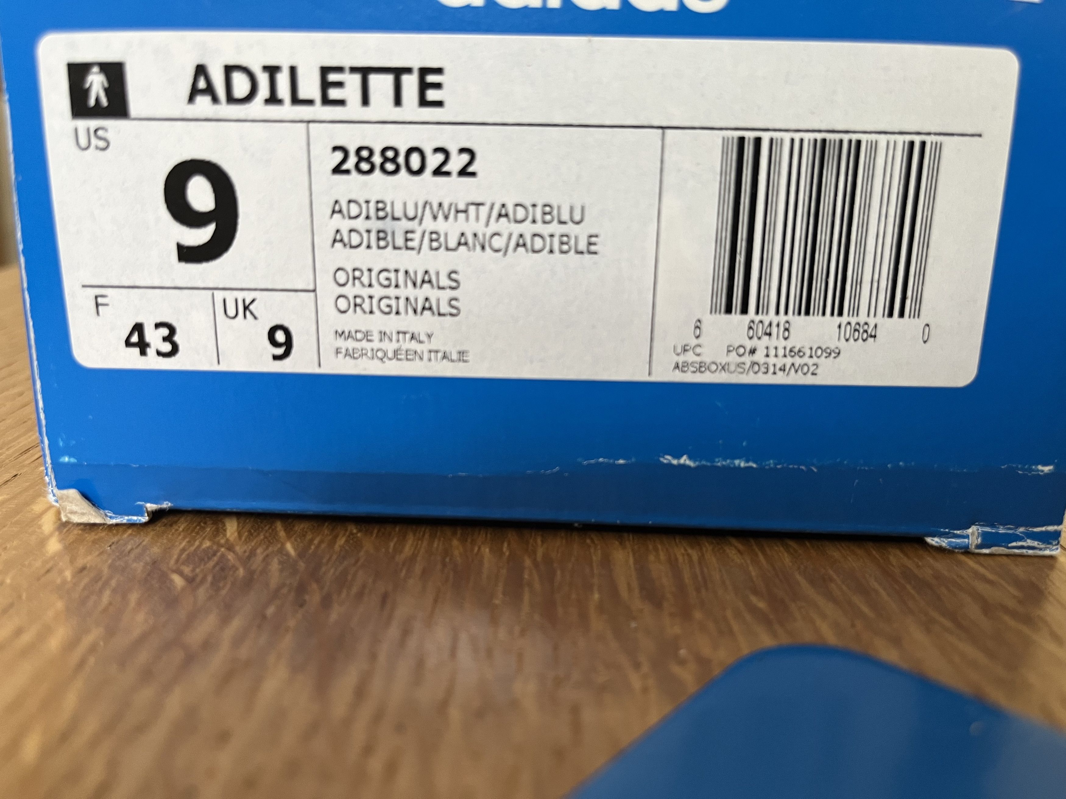 Adidas Adidas Adilette Slides Size US 9 / EU 42 - 3 Thumbnail