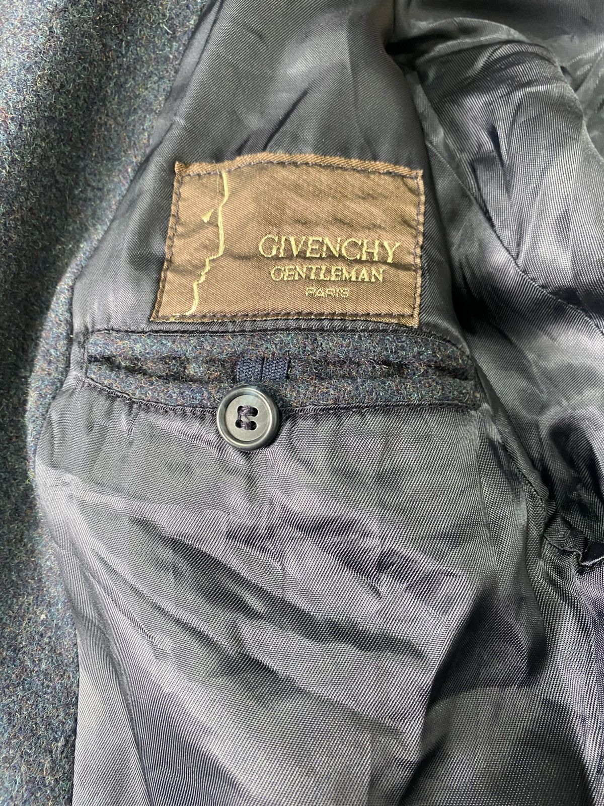 Givenchy Vintage Givenchy Gentleman Paris Wool Jacket Size US M / EU 48-50 / 2 - 14 Thumbnail