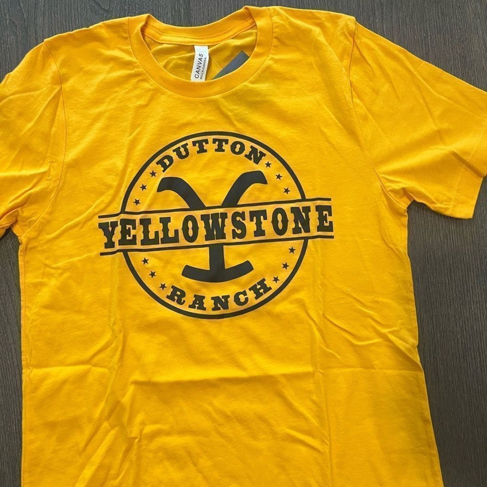 Canvas NWT Yellowstone Dutton Ranch Graphic T-Shirt TV - Size M Size M / US 6-8 / IT 42-44 - 2 Thumbnail