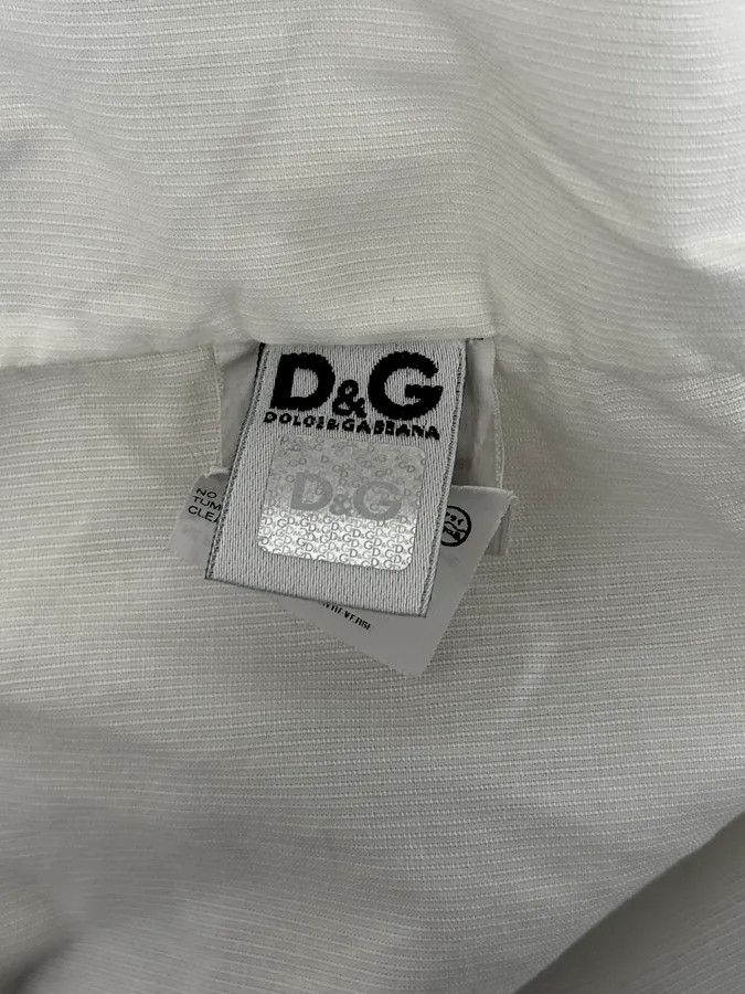 Dolce & Gabbana 2000s Dolce & Gabbana Royal White Shirt Size US M / EU 48-50 / 2 - 10 Thumbnail