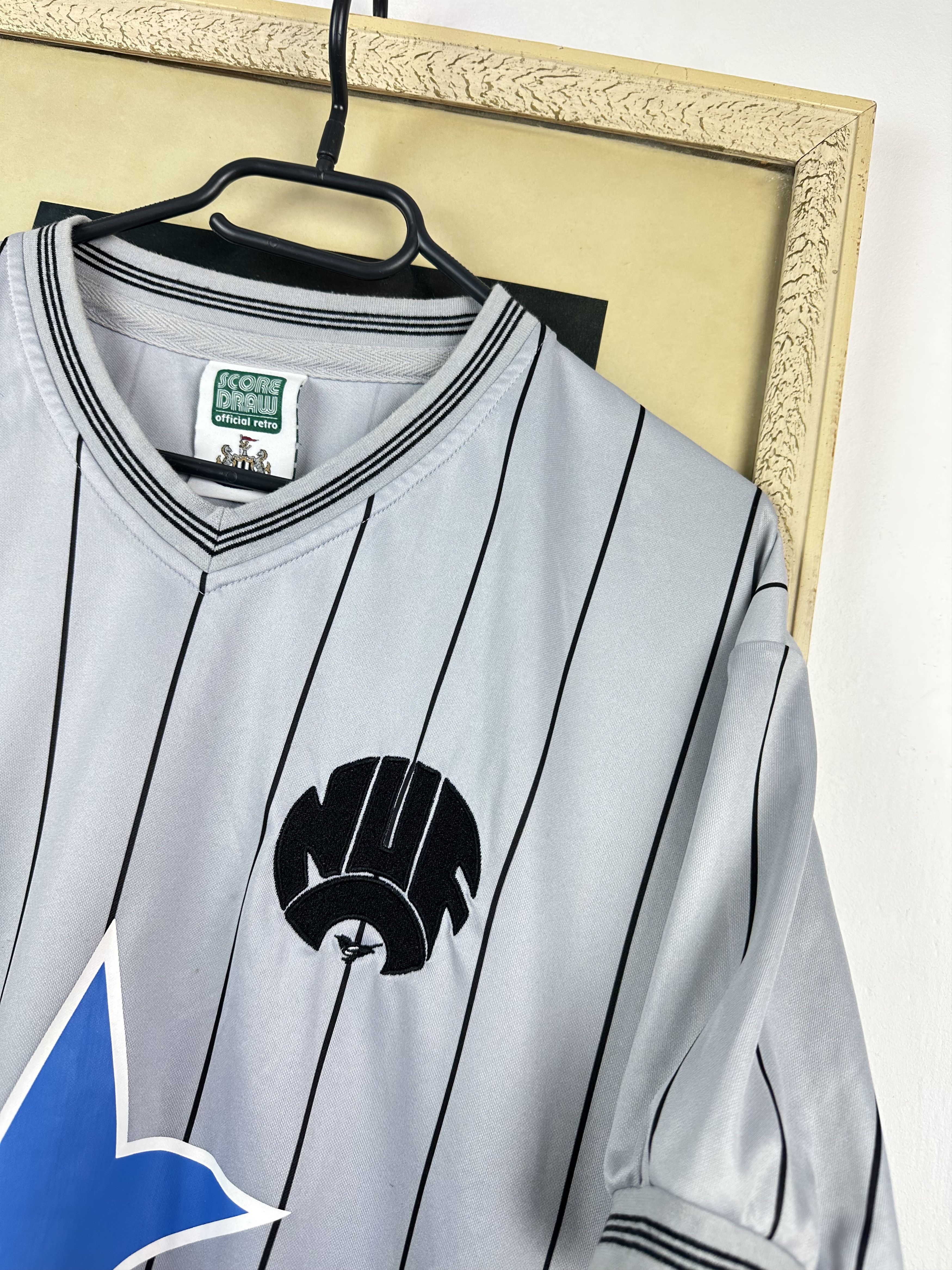 Other Newcastle football shirt 1983 Soccer Jersey Score Draw Rare Size US M / EU 48-50 / 2 - 3 Thumbnail