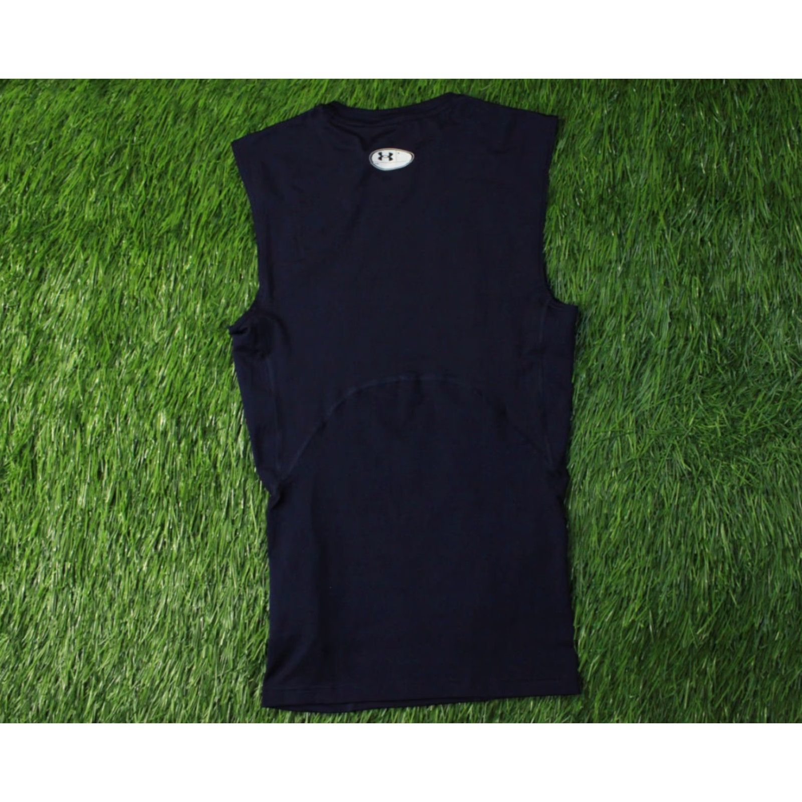 Under Armour Under Armour HeatGear Vest Shirt 2023 Men Size S Navy Blue Sleeveless Crossfit Base Layers Workout Jersey Vest Size US S / EU 44-46 / 1 - 2 Thumbnail