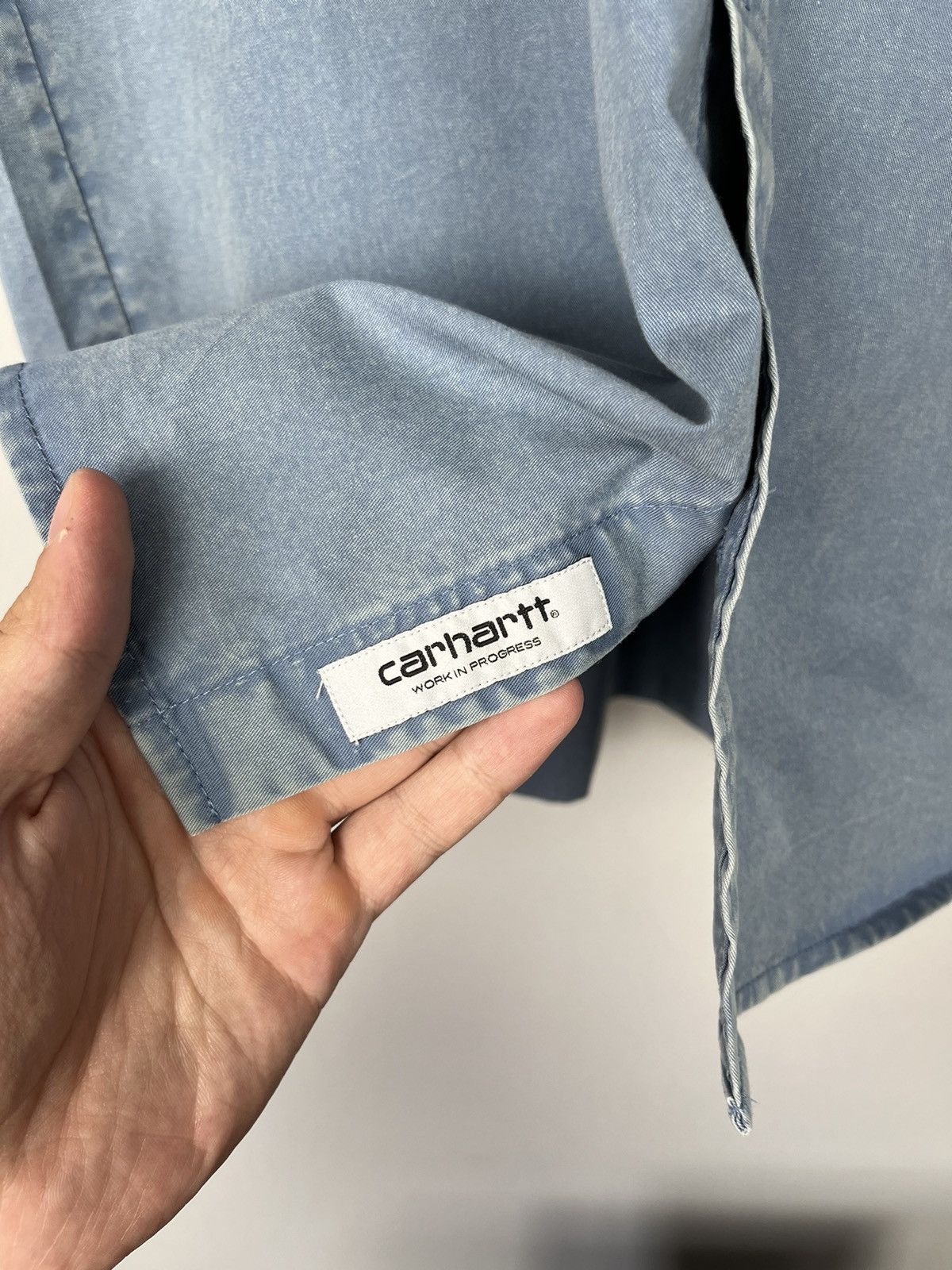 Carhartt × Carhartt Wip Carhartt Wip Logo Dyed Shirt Size US S / EU 44-46 / 1 - 9 Thumbnail