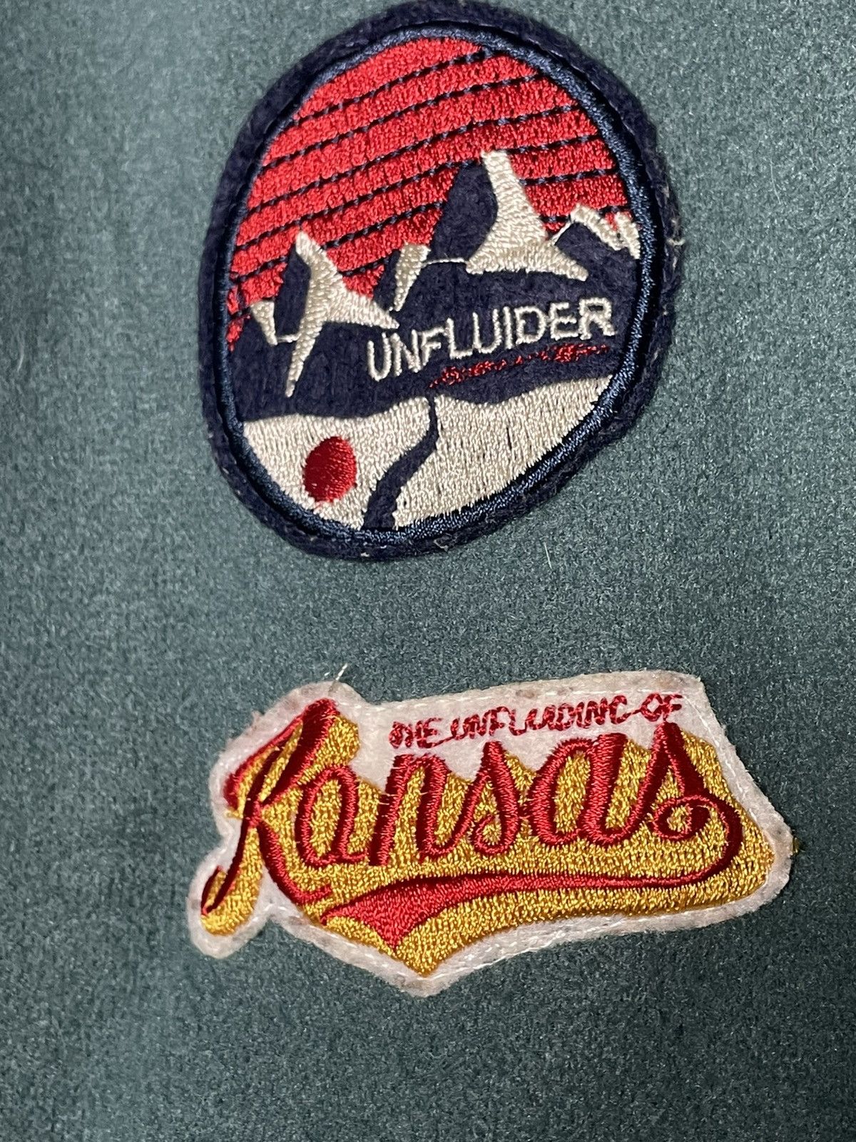 Japanese Brand × Vintage Vintage UNFLUID Wool Varsity Jacket (94) Size US M / EU 48-50 / 2 - 13 Thumbnail