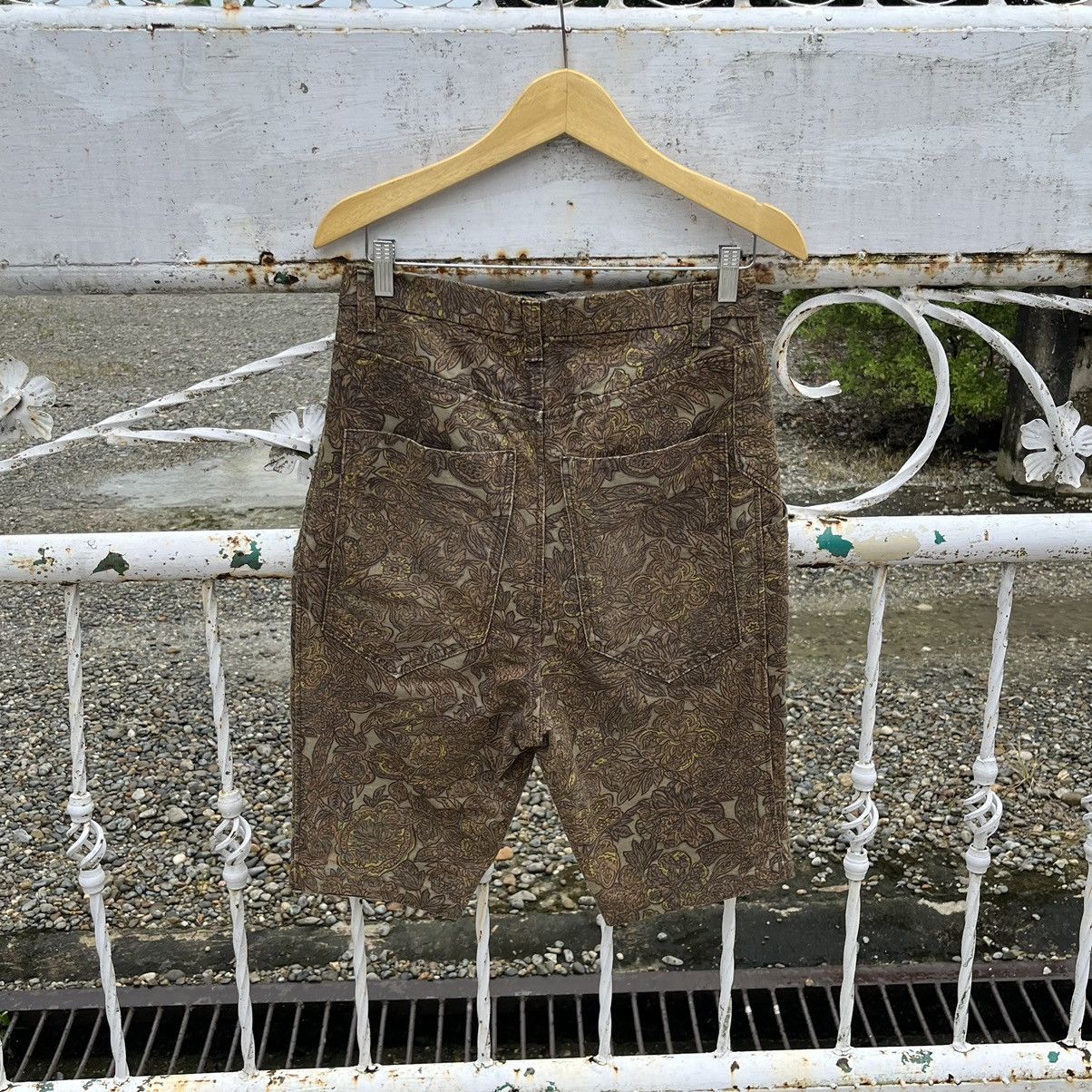 Issey Miyake Zuca by Issey Miyake High Waist Floral Shorts Size 30" / US 8 / IT 44 - 6 Thumbnail