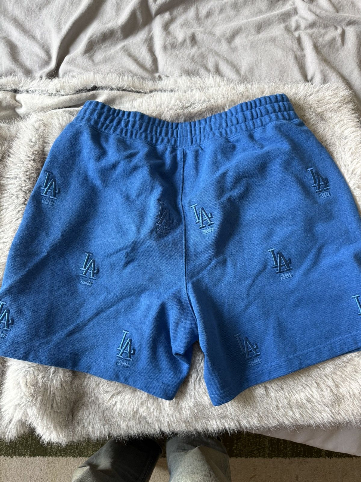 Kith × MLB Kith X Dodgers Monogram Shorts Size US 31 - 2 Thumbnail