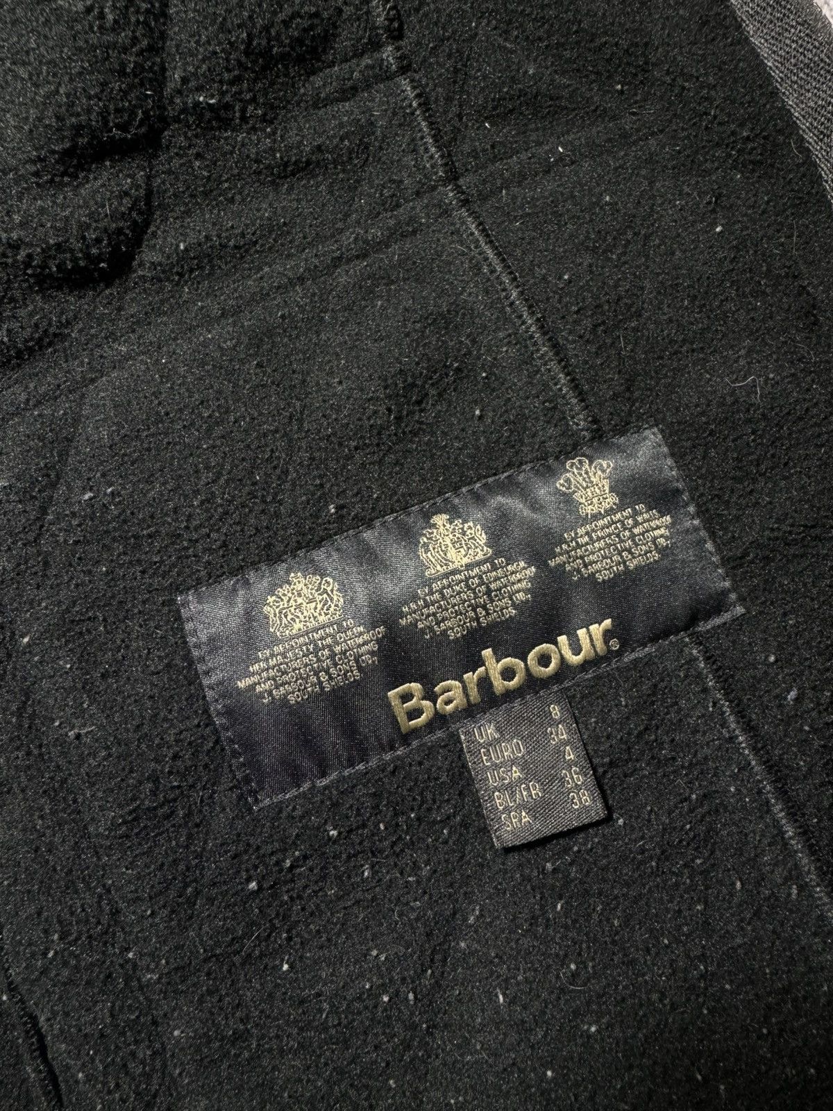 Barbour × Vintage Barbour International Black “Polar Quilt” Lined Jacket Size S / US 4 / IT 40 - 11 Thumbnail