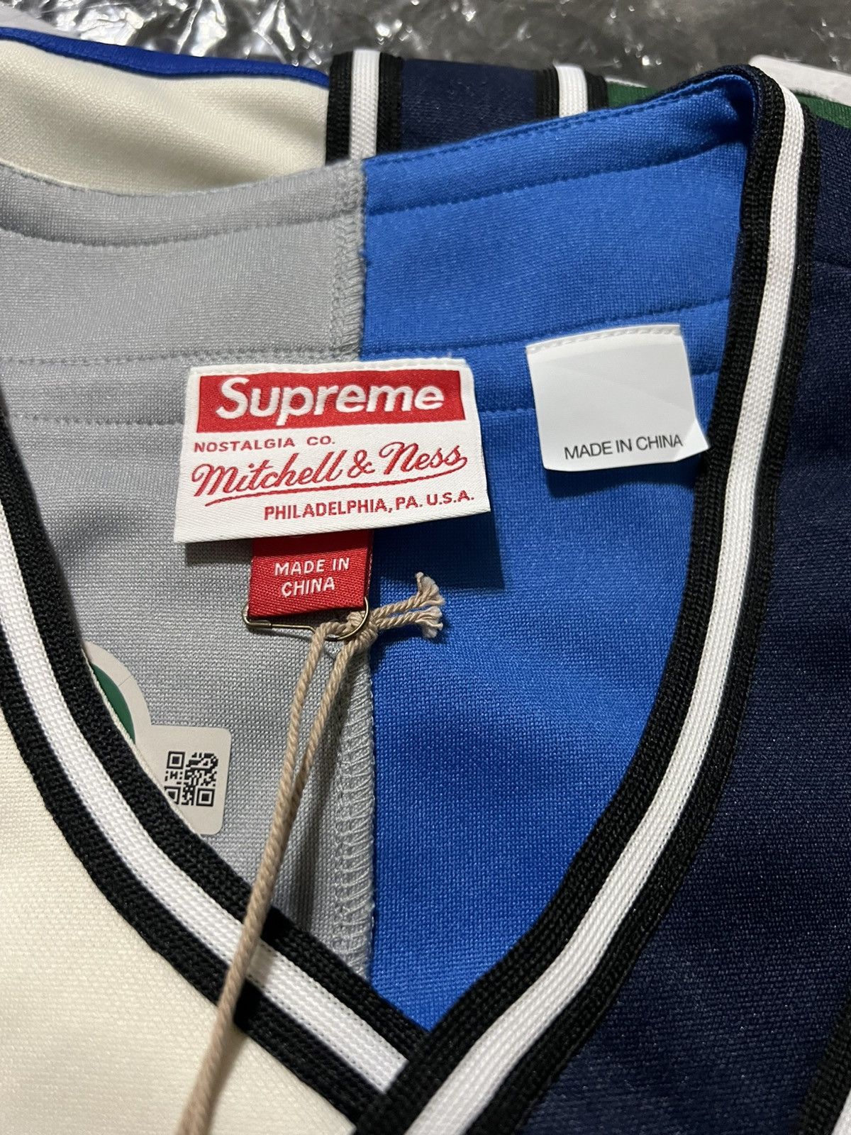 Supreme 🔥FW21 SUPREME PATCHWORK JERSEY MENS XL BRAND NEW🔥🔥 Size US XL / EU 56 / 4 - 9 Thumbnail