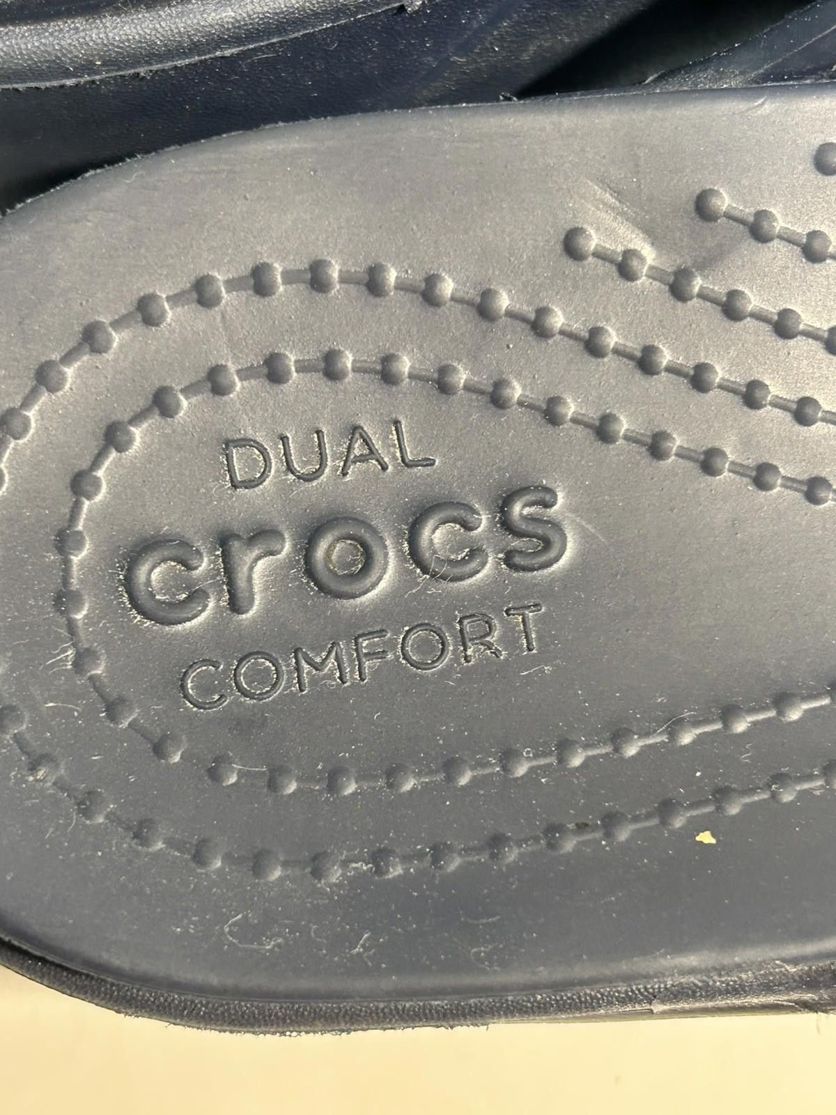 Crocs Crocs Diamante Sandal Sz 10 Blue Thong Platform Beaded Size US 10 / IT 40 - 7 Thumbnail