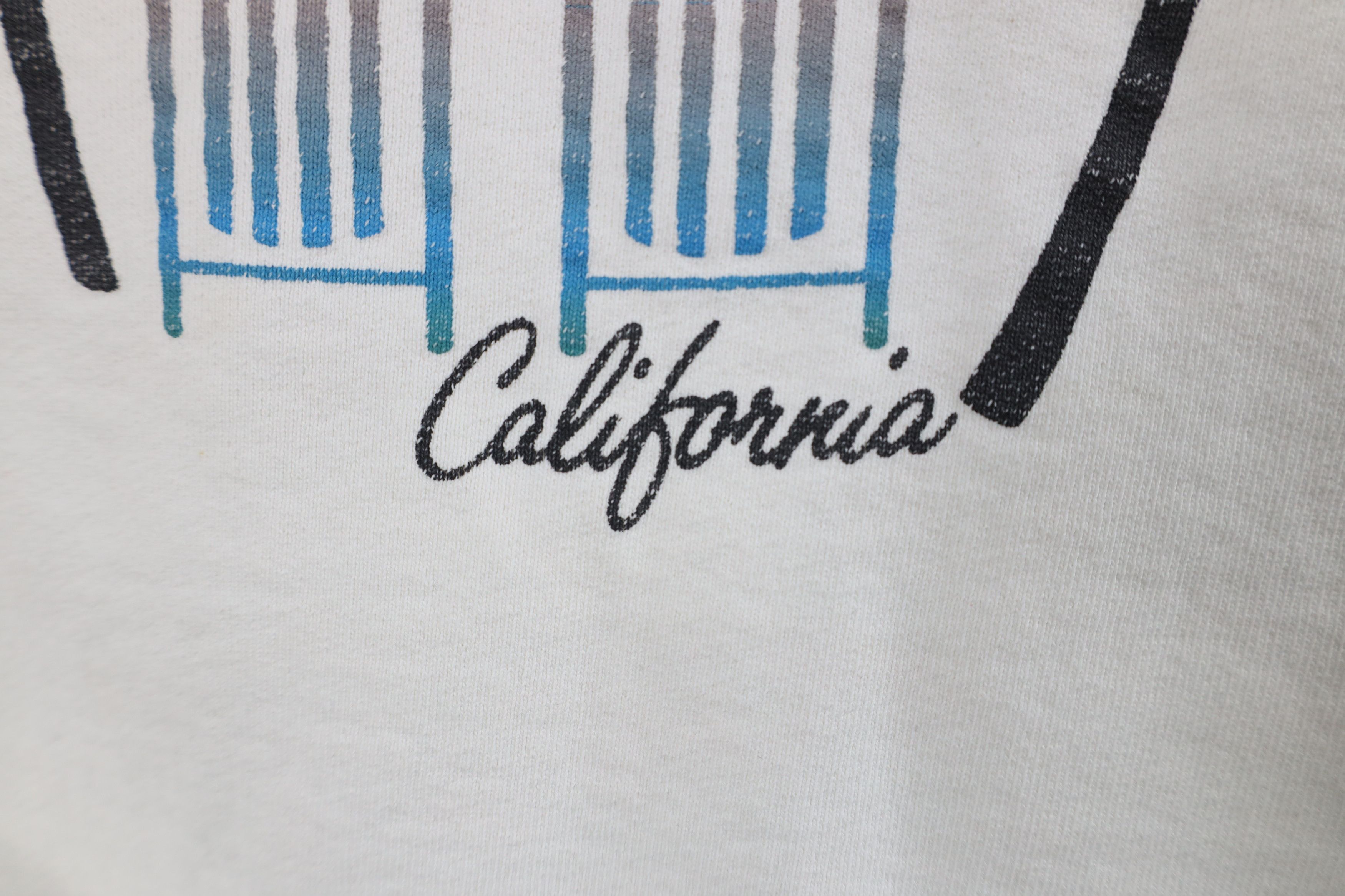 Vintage Vintage 90s Streetwear Heavyweight California Sweatshirt USA Size US L / EU 52-54 / 3 - 5 Thumbnail