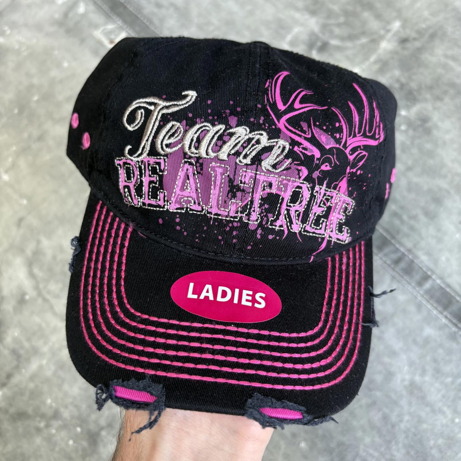 Realtree Vintage Y2K New With Tags Team Realtree Deer Hunt Grunge Hat Size ONE SIZE - 1 Thumbnail