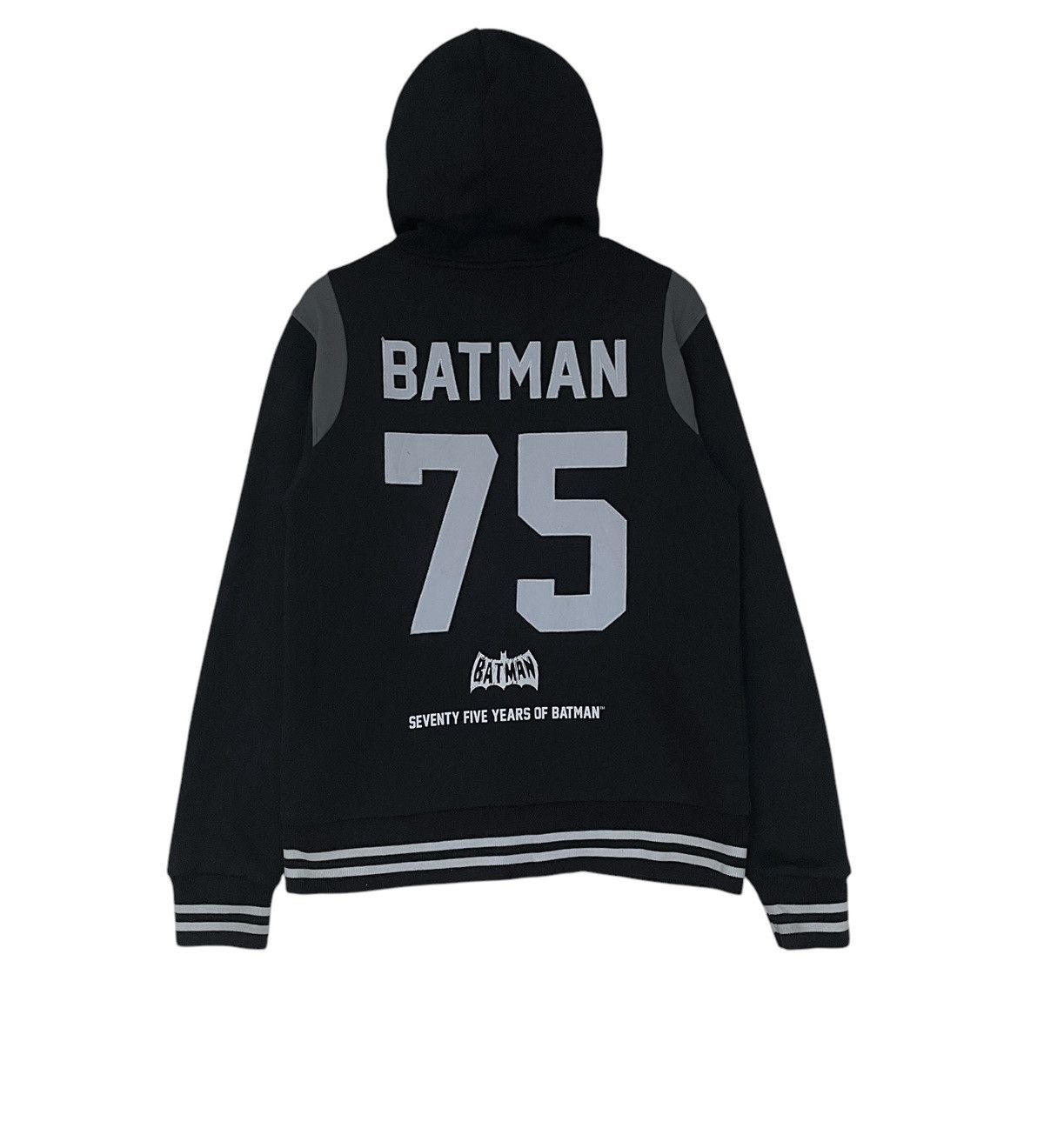 DC Comics Vintage Brand Black Choclate Batman Varsity 2000s Size US L / EU 52-54 / 3 - 2 Thumbnail