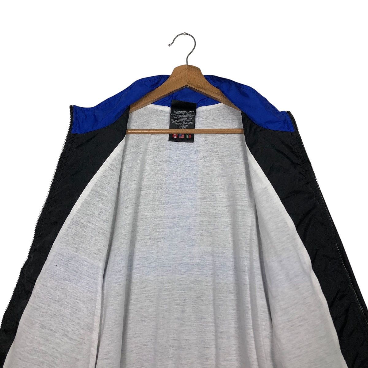 Adidas × Vintage 📌Vintage Zipper Jacket Adidas Striped Blanket Size US L / EU 52-54 / 3 - 15 Thumbnail
