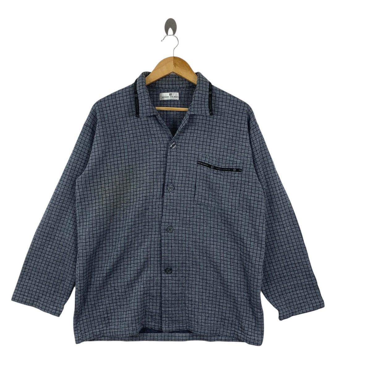 Pierre Balmain Vintage PIERRE BALMAIN PARIS Plaids Checks Stamp Button Size US L / EU 52-54 / 3 - 4 Thumbnail