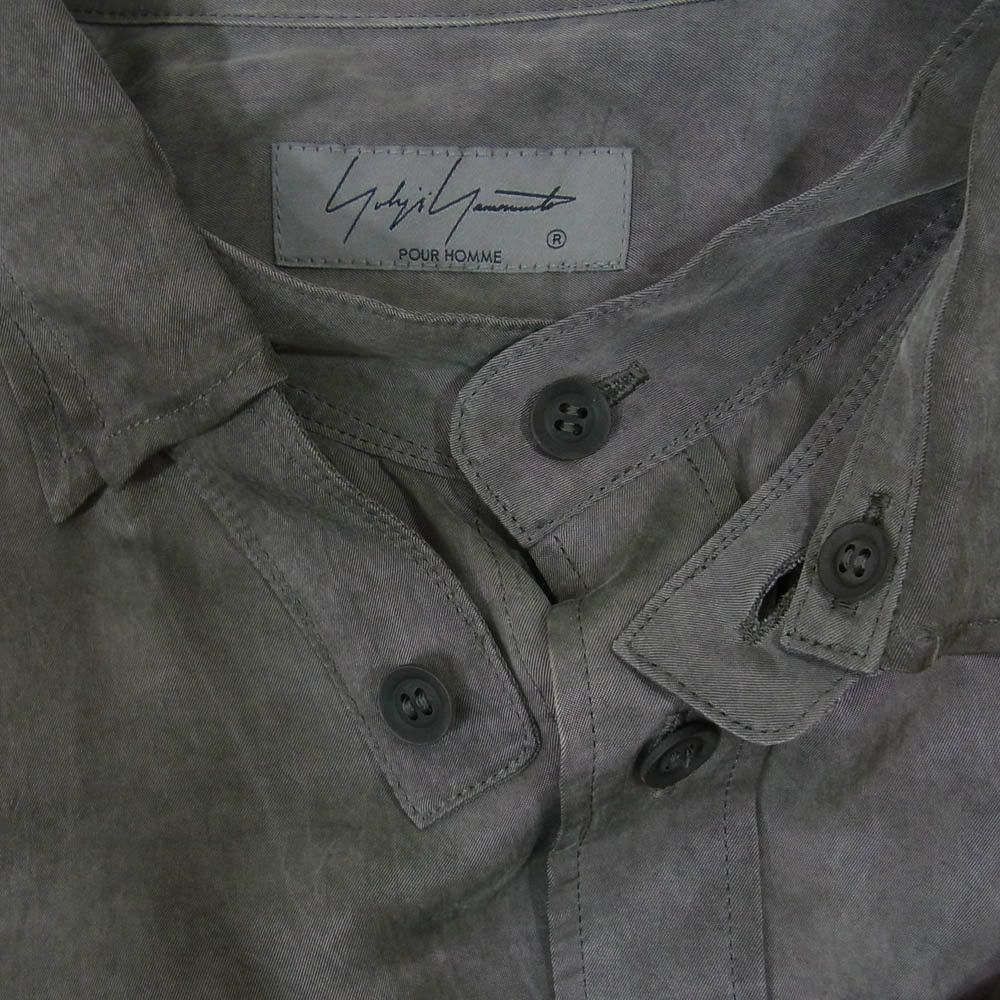 Yohji Yamamoto Yohji Yamamoto POUR HOMME 23SS Blouse Long Shirt Size US M / EU 48-50 / 2 - 3 Thumbnail