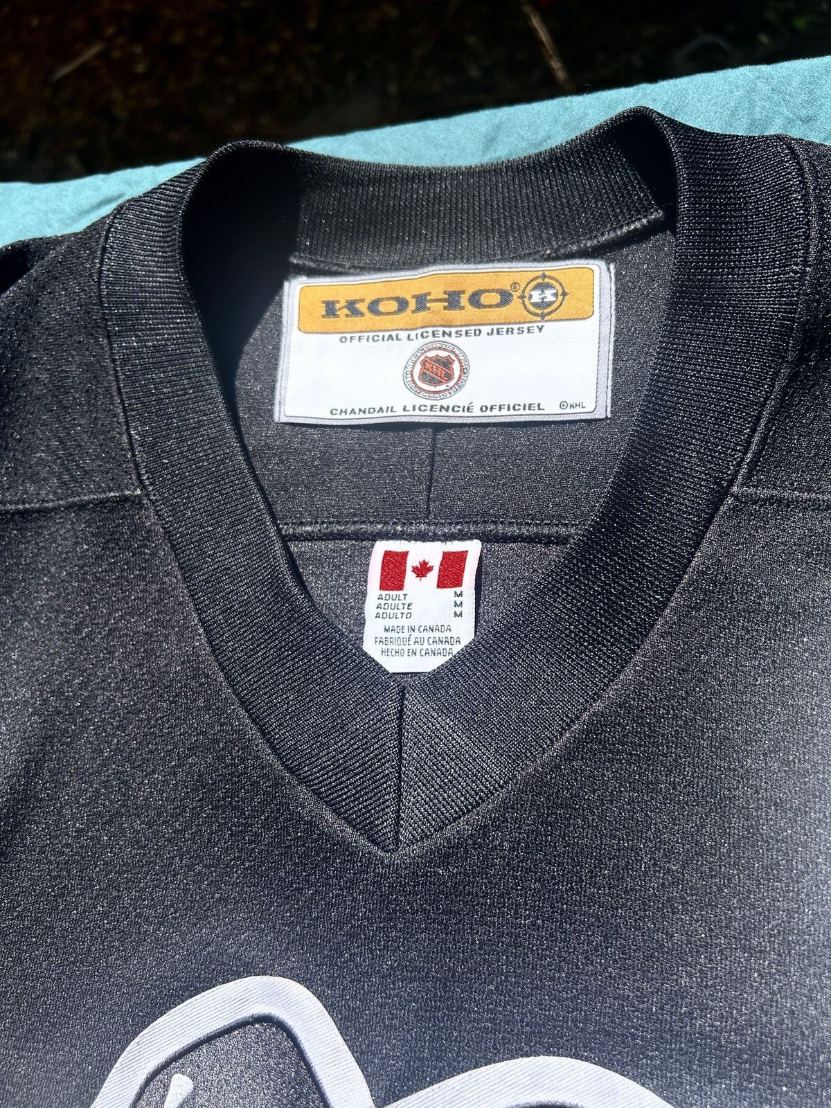Koho × NHL Koho Pittsburgh Penguins Mario Lemieux NHL Jersey Size US M / EU 48-50 / 2 - 6 Thumbnail