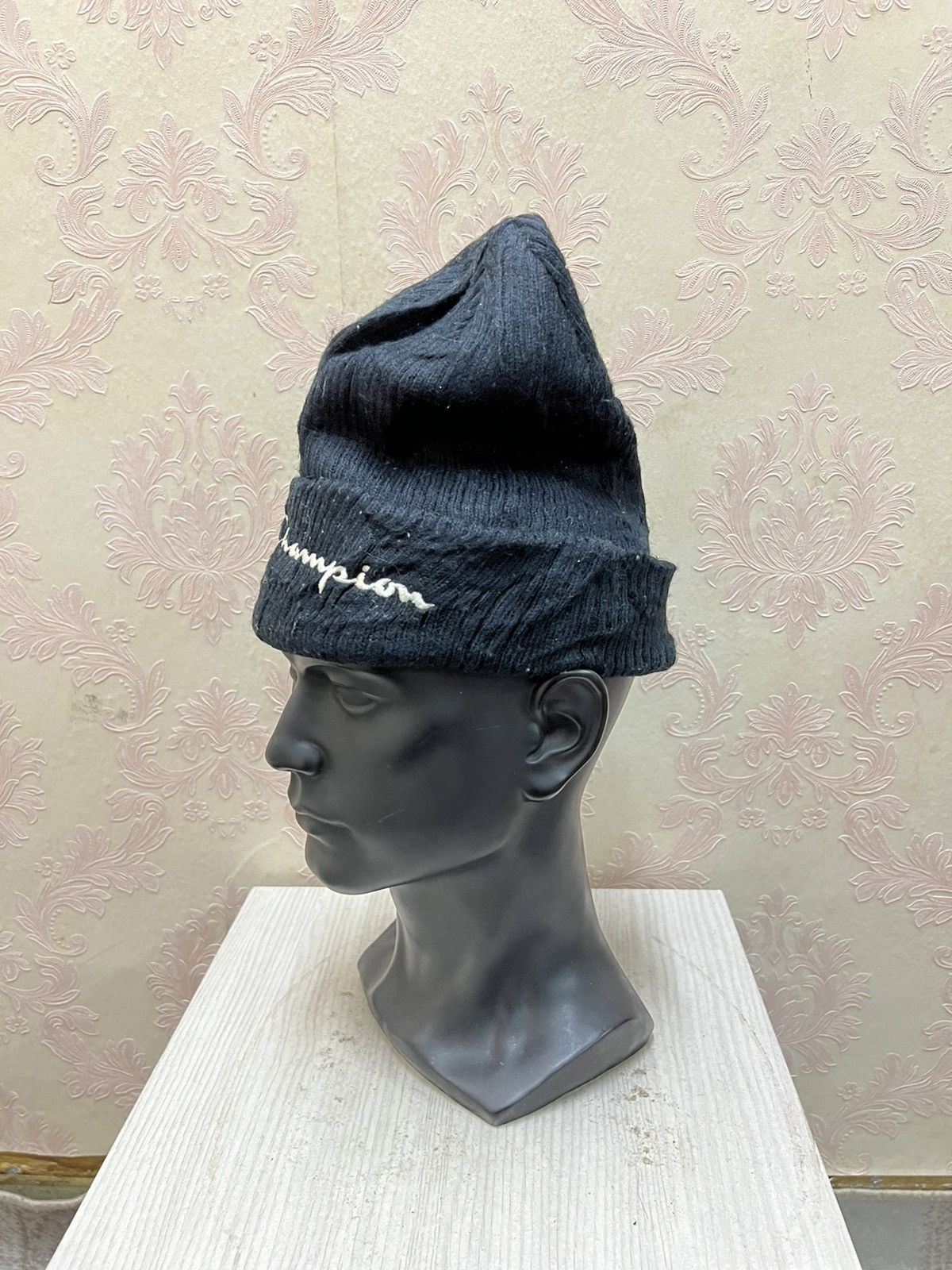 Champion Vintage Champion Spell Out Beanie Hats Size ONE SIZE - 3 Thumbnail