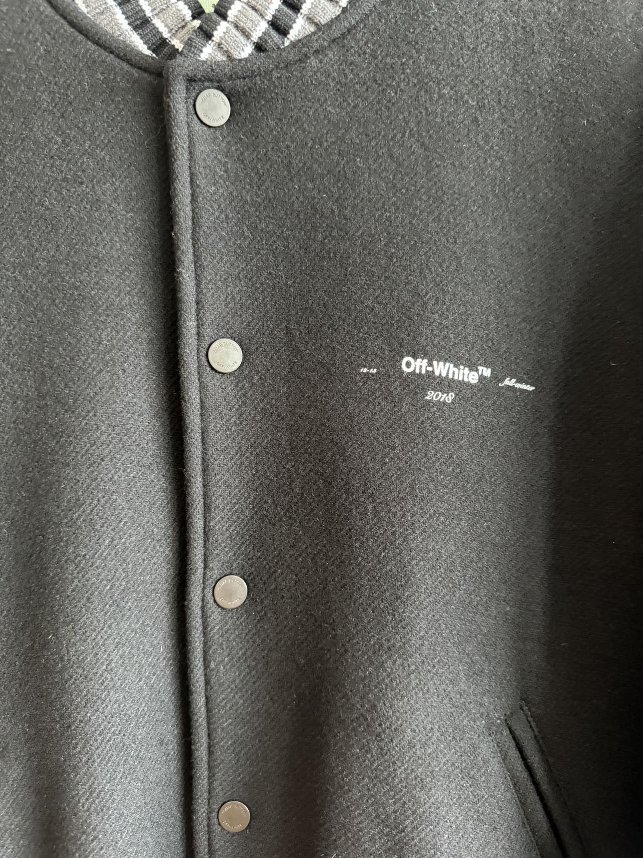 Off-White Off-White Arrow Wool Jacket Size US S / EU 44-46 / 1 - 8 Thumbnail