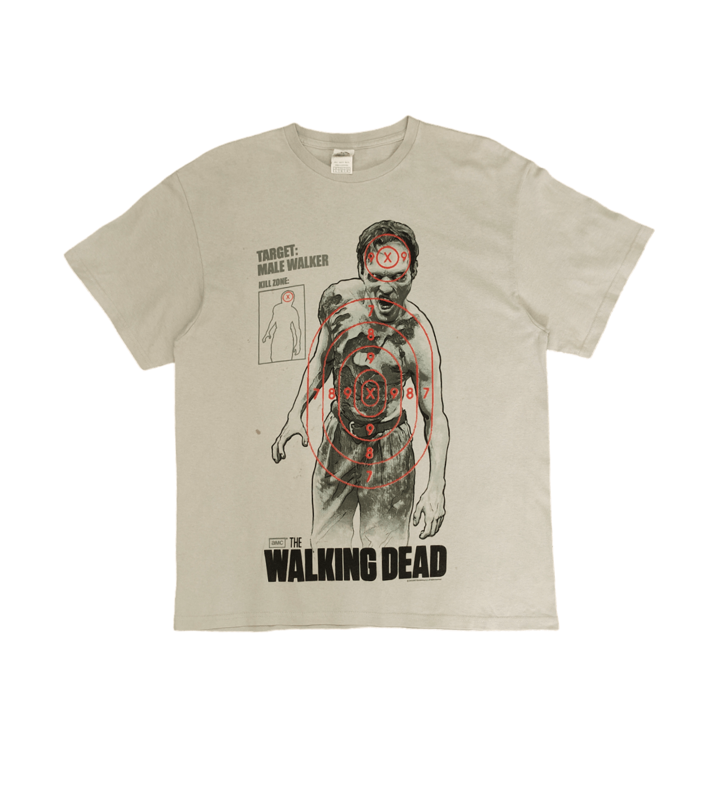 image of Vintage Y2K Movie The Walking Dead T-Shirt, Men's (Size Large)