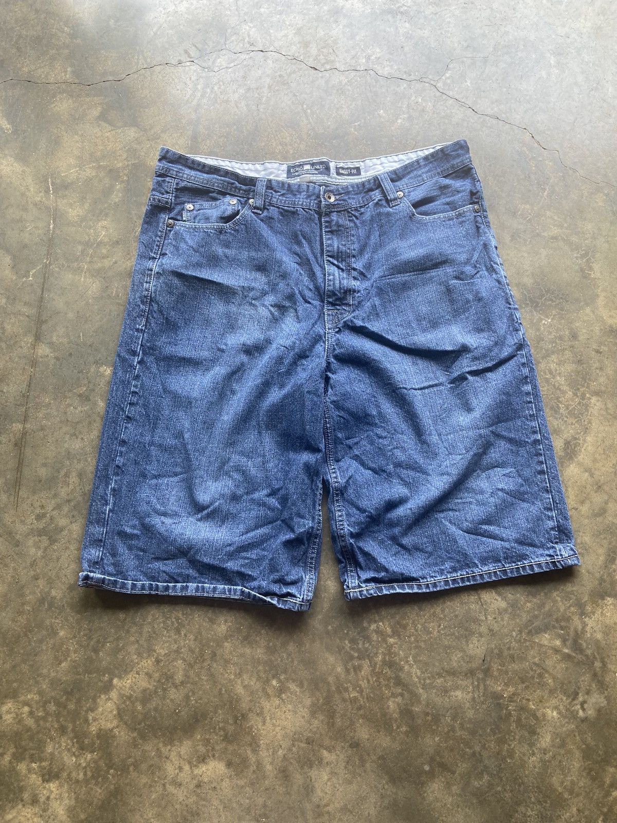 Ecko Unltd. × Southpole × Vintage Crazy Vintage Baggy Y2K Ecko Jorts Southpole Style Jeans Size US 40 / EU 56 - 1 Thumbnail
